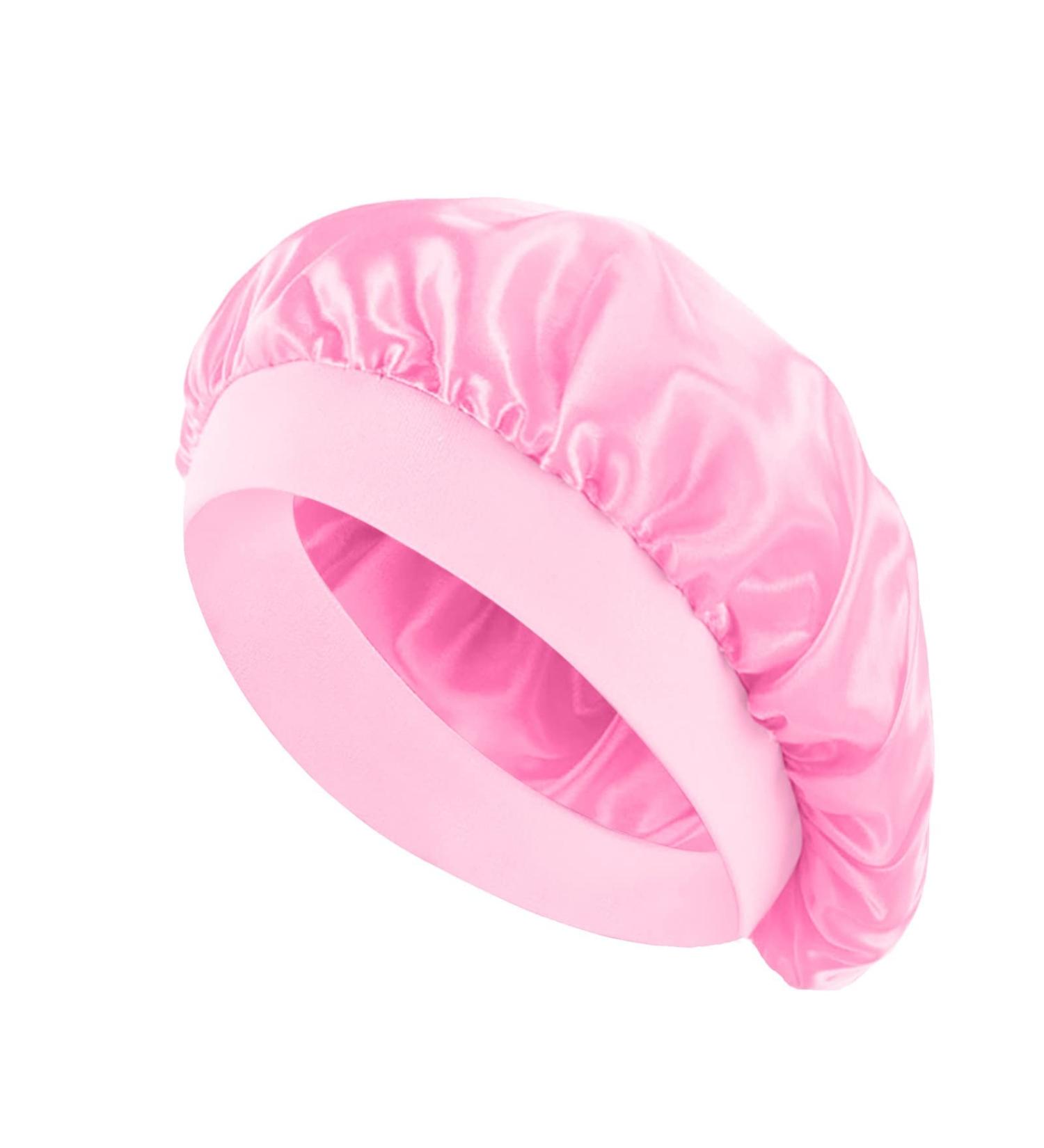 Reusable Waterproof Bath Shower Cap for Baby and Women - Double Elastic Hair Cap for Shower - One Size - Buy Online on GoSupps.com