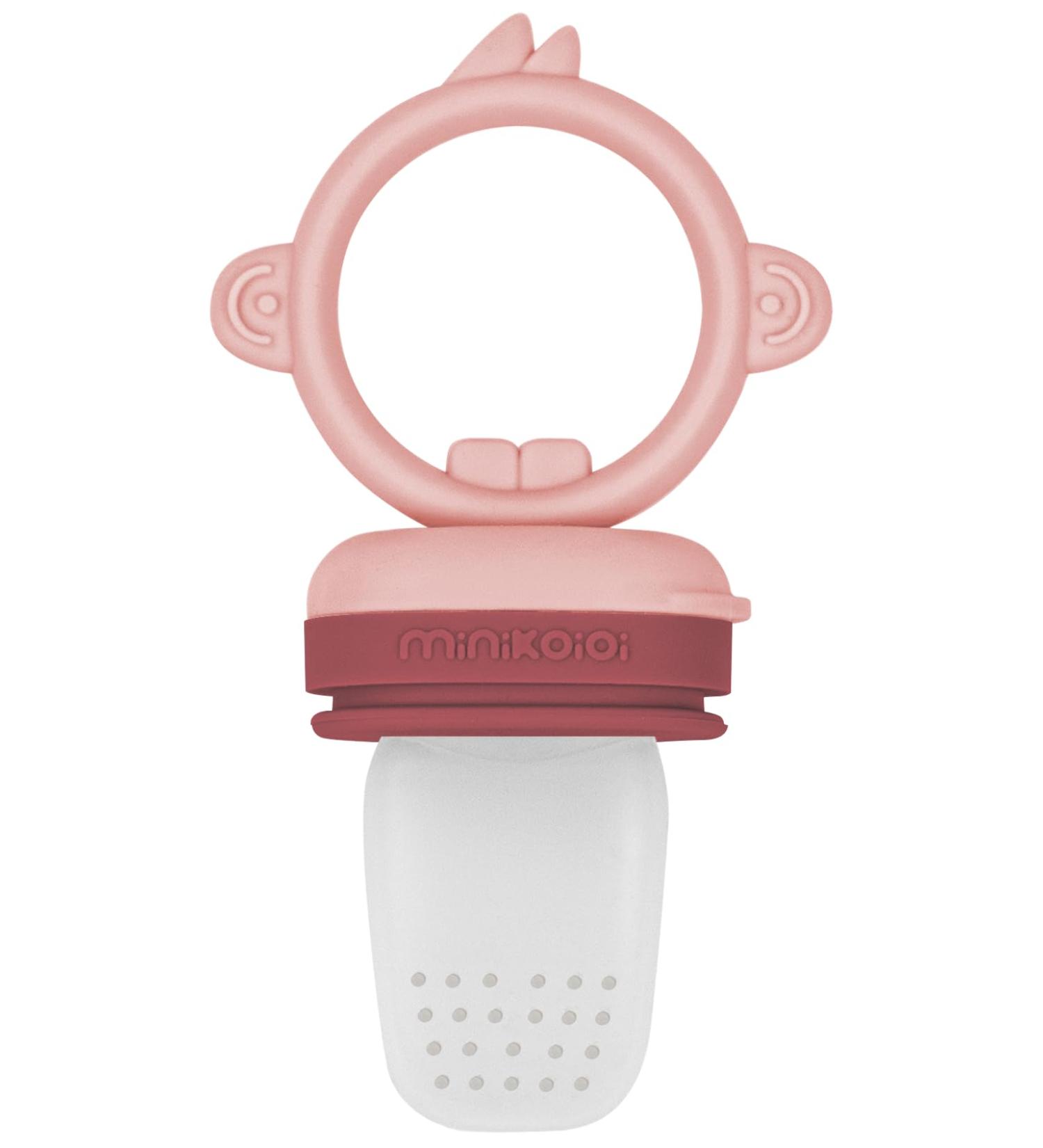 Minikoioi Silicone Ball for Babies & Children (6m+) - Soft Pink Toy for Early Development | International Shipping - Buy Online on GoSupps.com