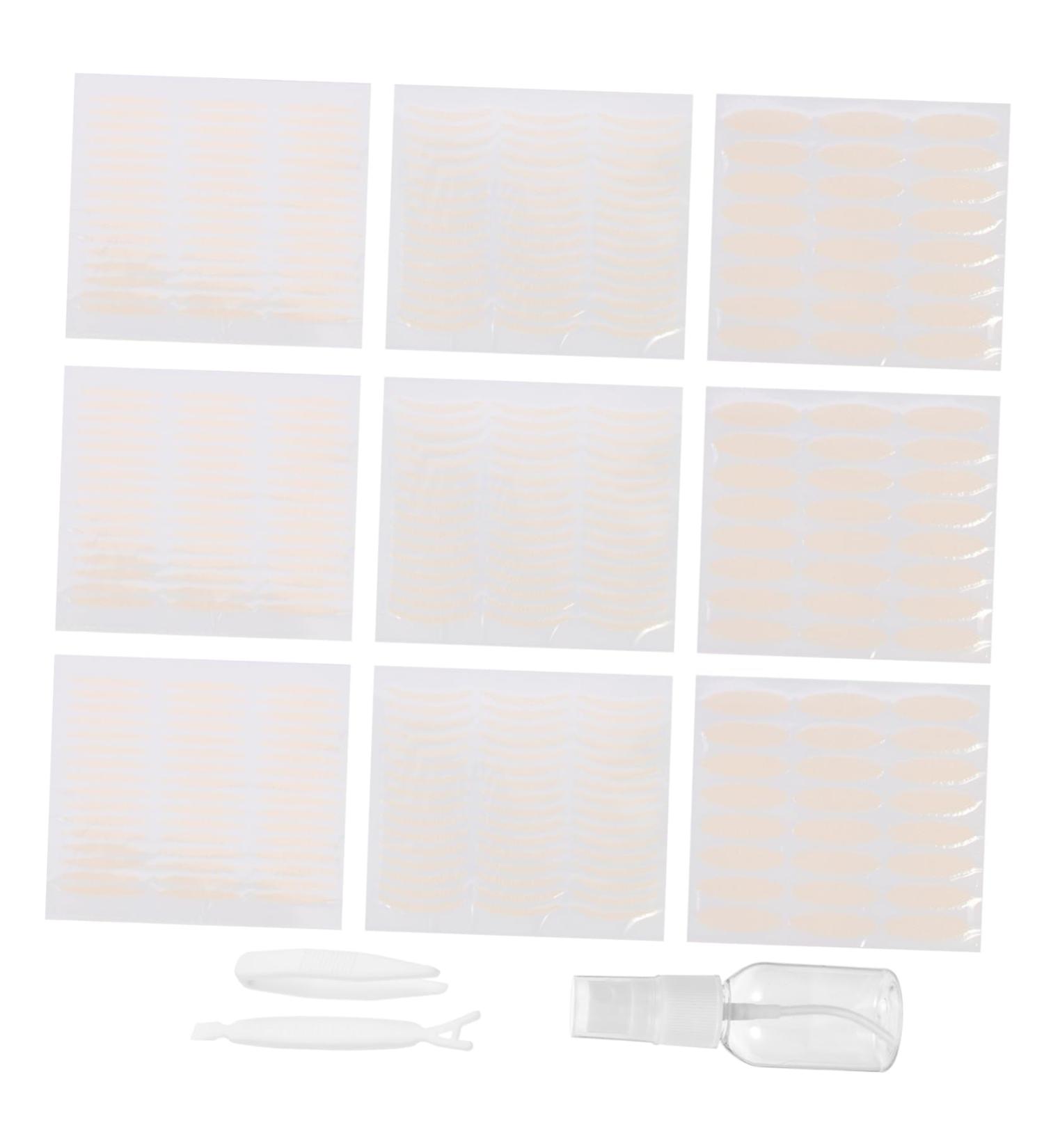 DRESSOOS 3 Sets Double Eyelid Sticker Double Side Eyelid Tapes Eyelid Strips Invisible Eyelid Tapes Eyelid Stickers Instant Eyelid Lifter Makeup Tape Double Eyelid Tape Fairy Styling Cream - Buy Online on GoSupps.com