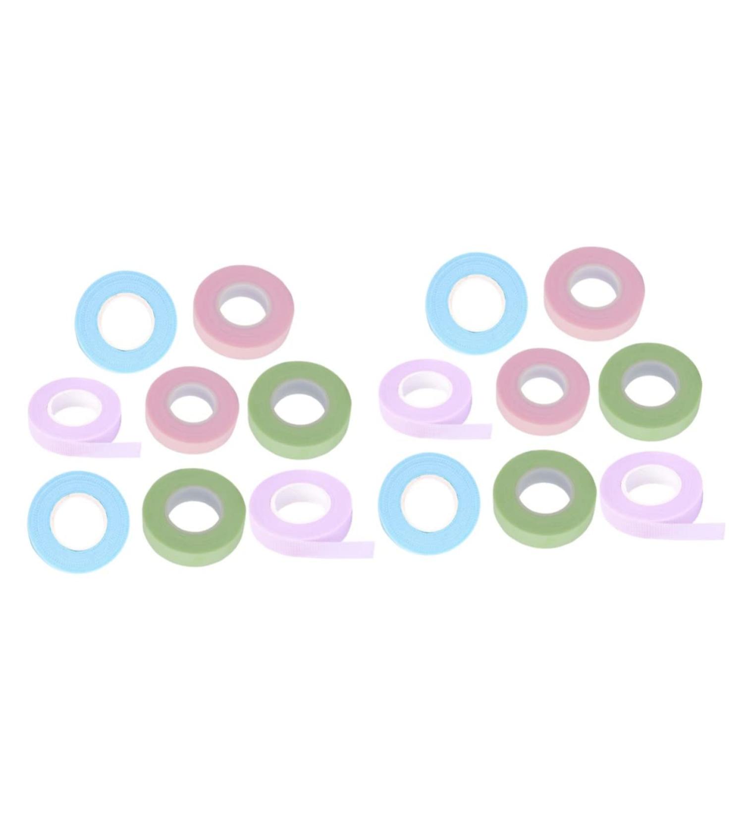 Balacoo 16 Rolls Makeup Tape - Adhesive Fabric Eyelid & Gaffers Tape for Beauty & Medical Use - Versatile Under Eye Pads & Cotton Swabs - Buy Online on GoSupps.com