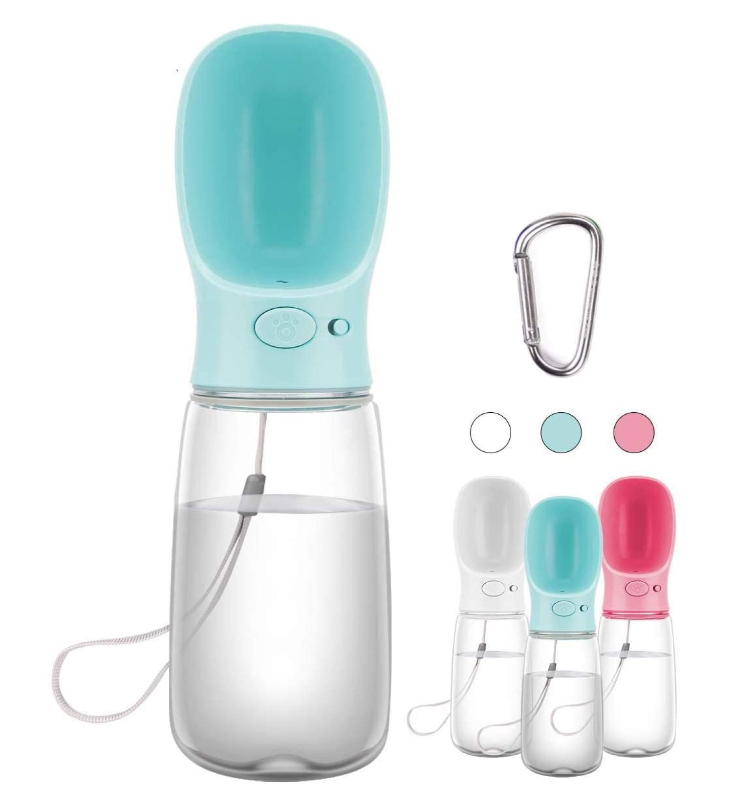 Portable Dog Water Bottle 550ml - BPA-Free Leakproof Travel Drinking Bowl for Pets - Cotop Blue - Buy Online on GoSupps.com