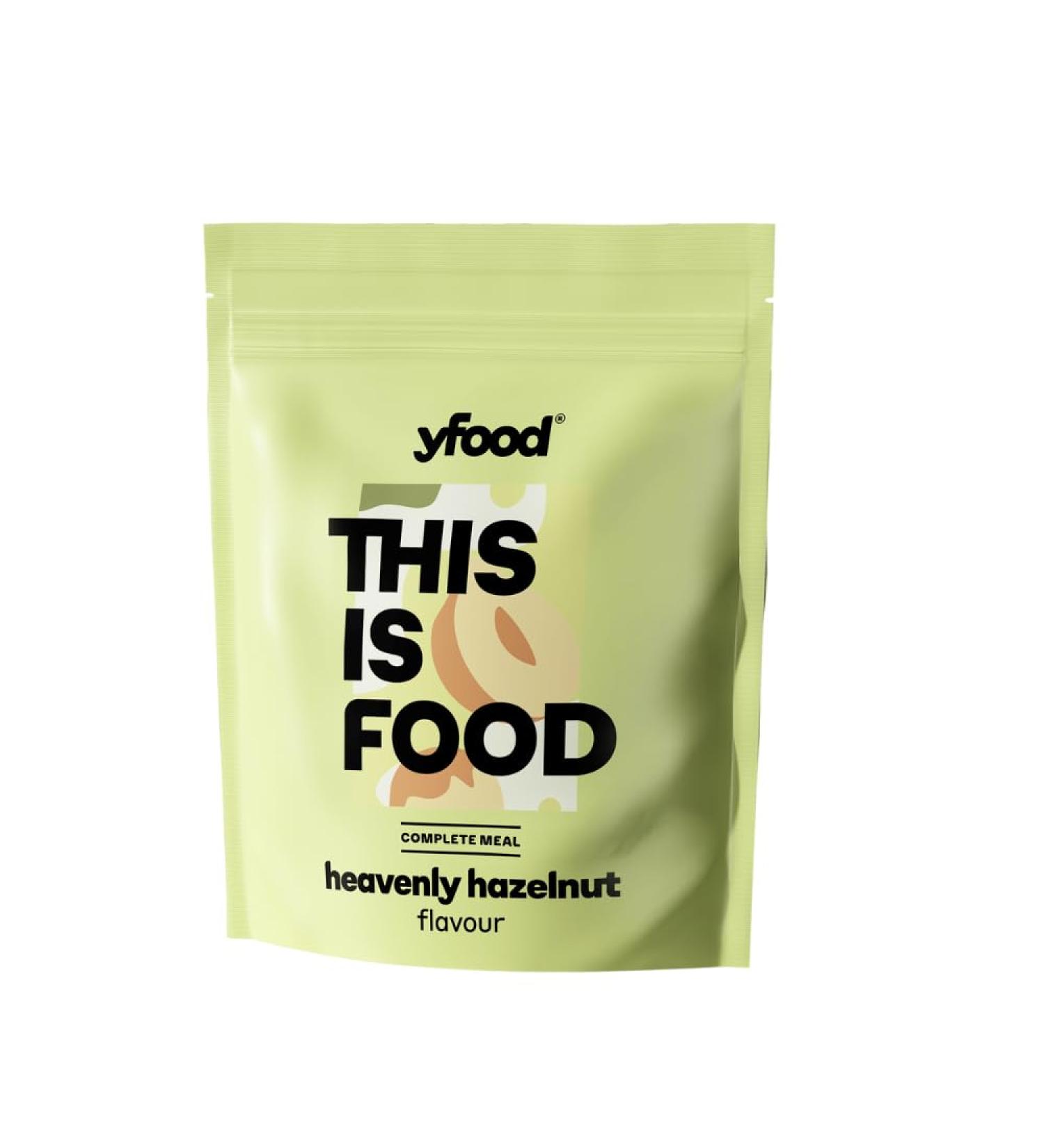 yfood Poudre Heavenly Hazelnut d licieux repas boire en d placement en poudre 25 g de prot ines 12 repas 26 vitamines et min raux go t noisette
