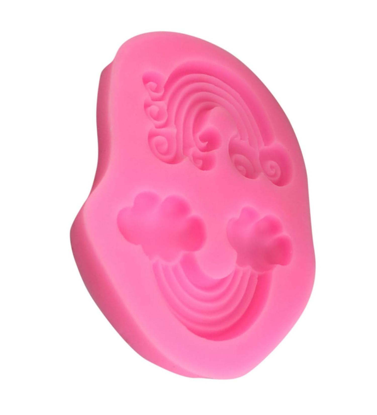 HOMSFOU Fondant Mold DIY Silicone Baking Molds Chocolate Adult Molds Chocolate for Molds Silicone Molds for Soap Making Clay Silicone Cake Molds Silica Gel Paper Cup Chocolate Candies 3D - Buy Online on GoSupps.com