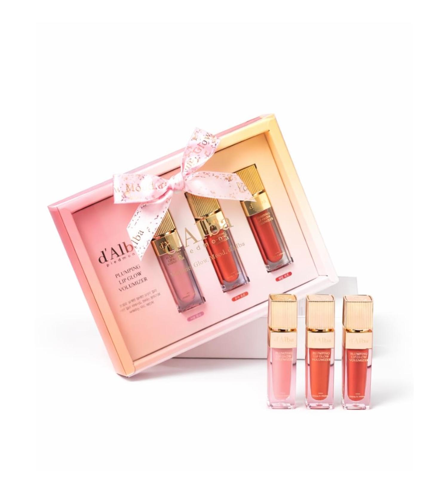 Lip Volumizer 3-Color Gift Set (Feeble Pink, Posh Rose, Petal Rose)