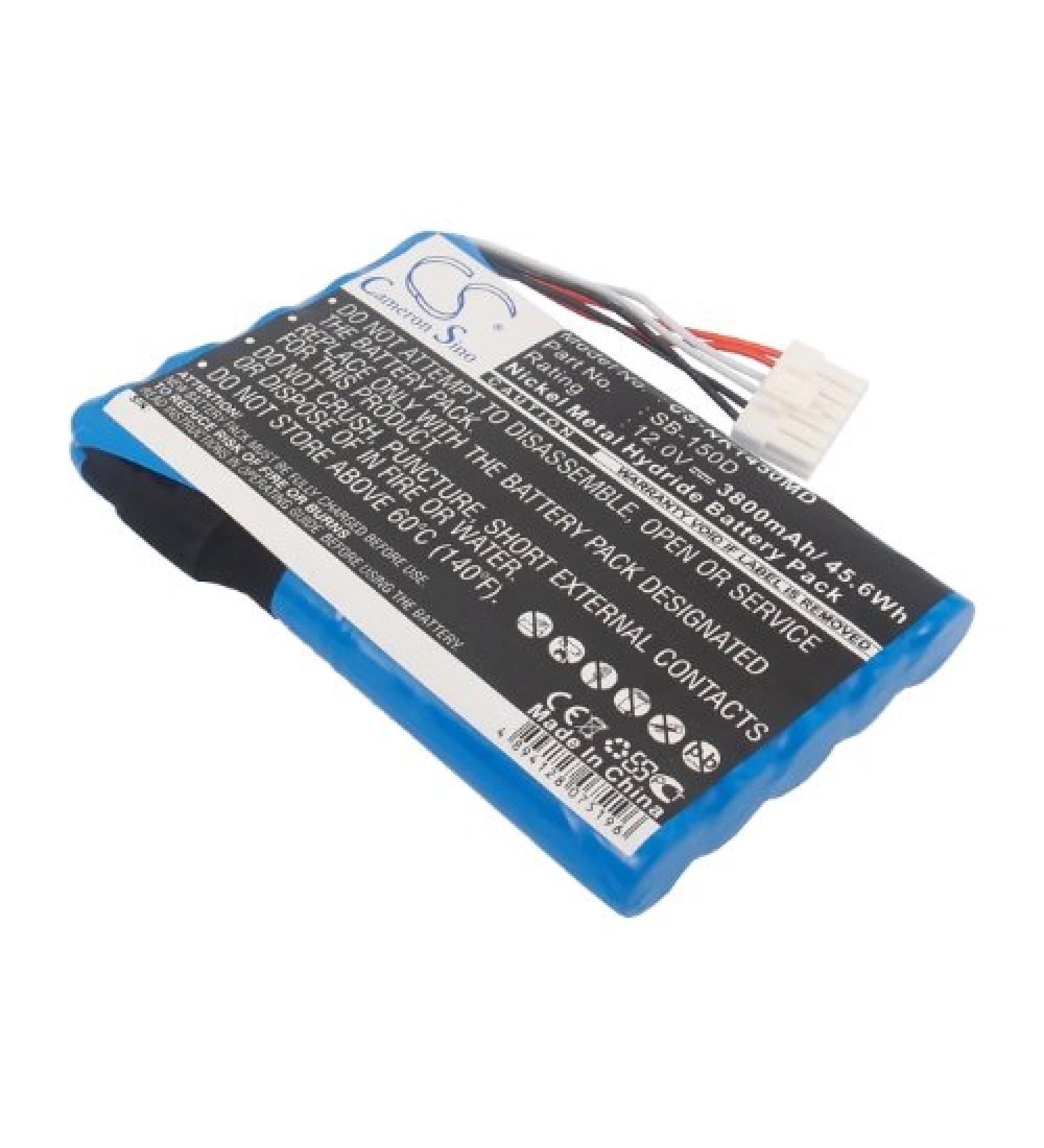 SOBOUR Battery Replacement for Nihon Kohden SB-150D X073 1400 1450 1500 1510 1530 1550 - High-Quality International Shipping - Buy Online on GoSupps.com