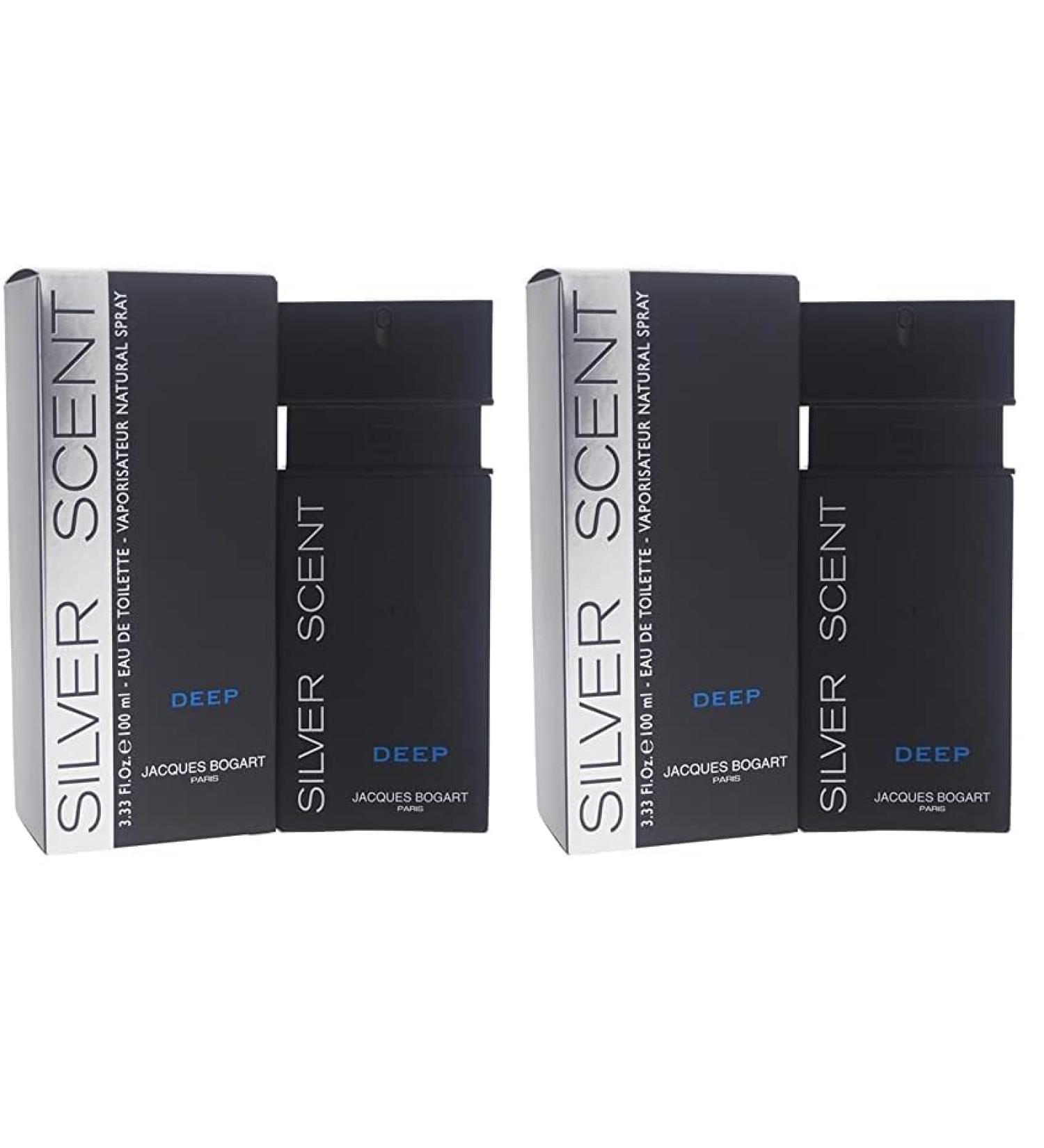 Jacques Bogart Silver Scent Cologne Deep 3.4 Ounce (Pack of 2) Deep 1 Count (Pack of 2) - Buy Online on GoSupps.com