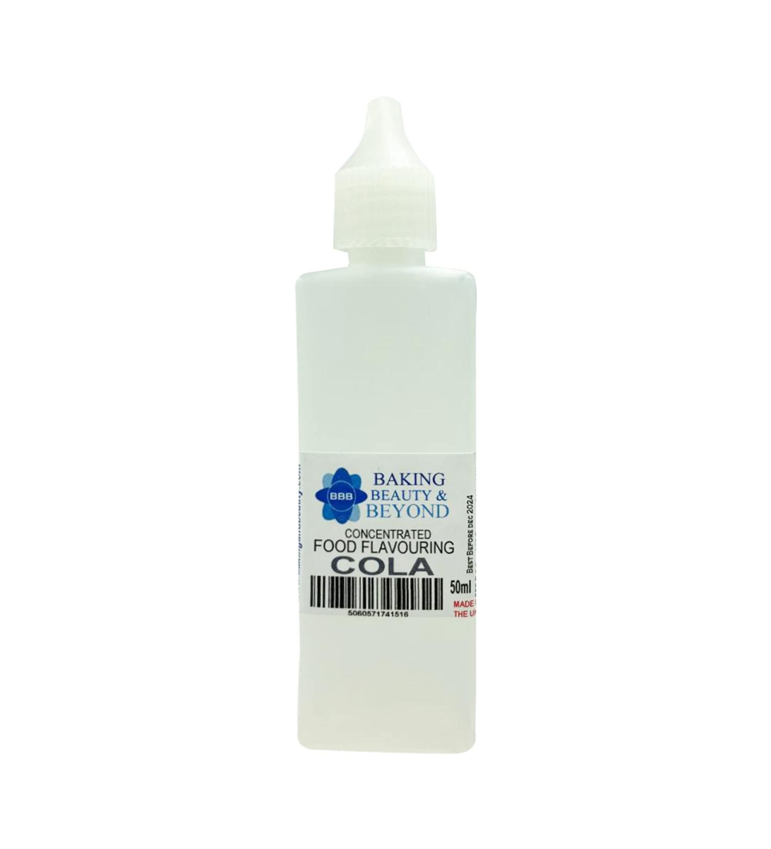Baking Beauty and Beyond Concentrated Food Flavouring Oil - Dozen of Professional Quality Food Grade Flavouring Oil for Candy Making Baking Cooking Lip Balm and Lip Gloss - Cola (50ml) - Buy Online on GoSupps.com