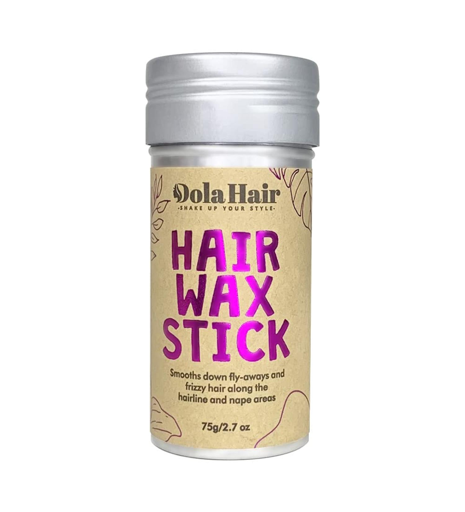 Dolahair Hair Wax Stick for Wigs & Edges - Non-Greasy Styling Pomade for Flyaways & Frizz - 2.7oz - Buy Online on GoSupps.com