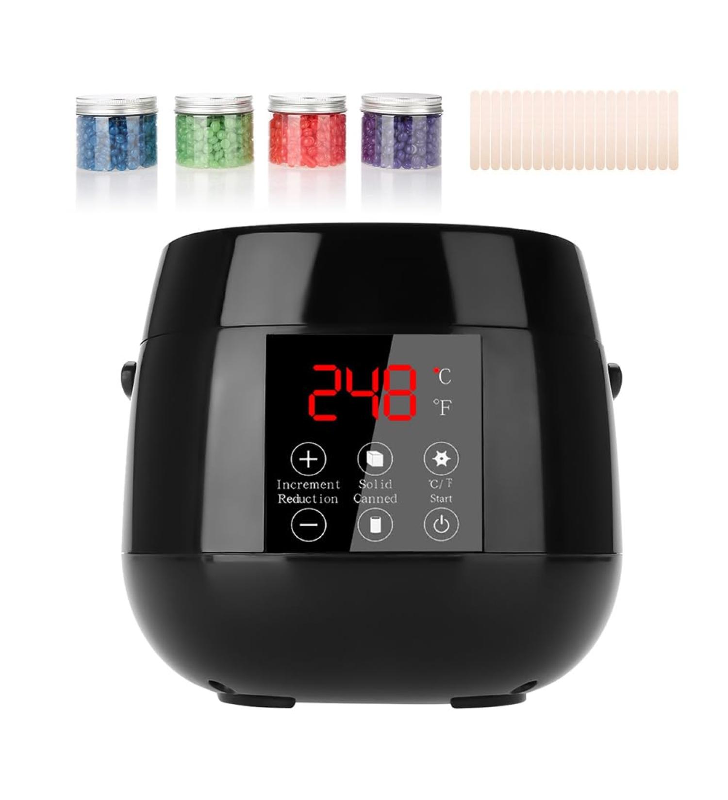 Ankroyu Intelligent LED Wax Heating Set | Premium Hair Removal for Body Legs Eyebrows & Face - International Shipping Available - Buy Online on GoSupps.com