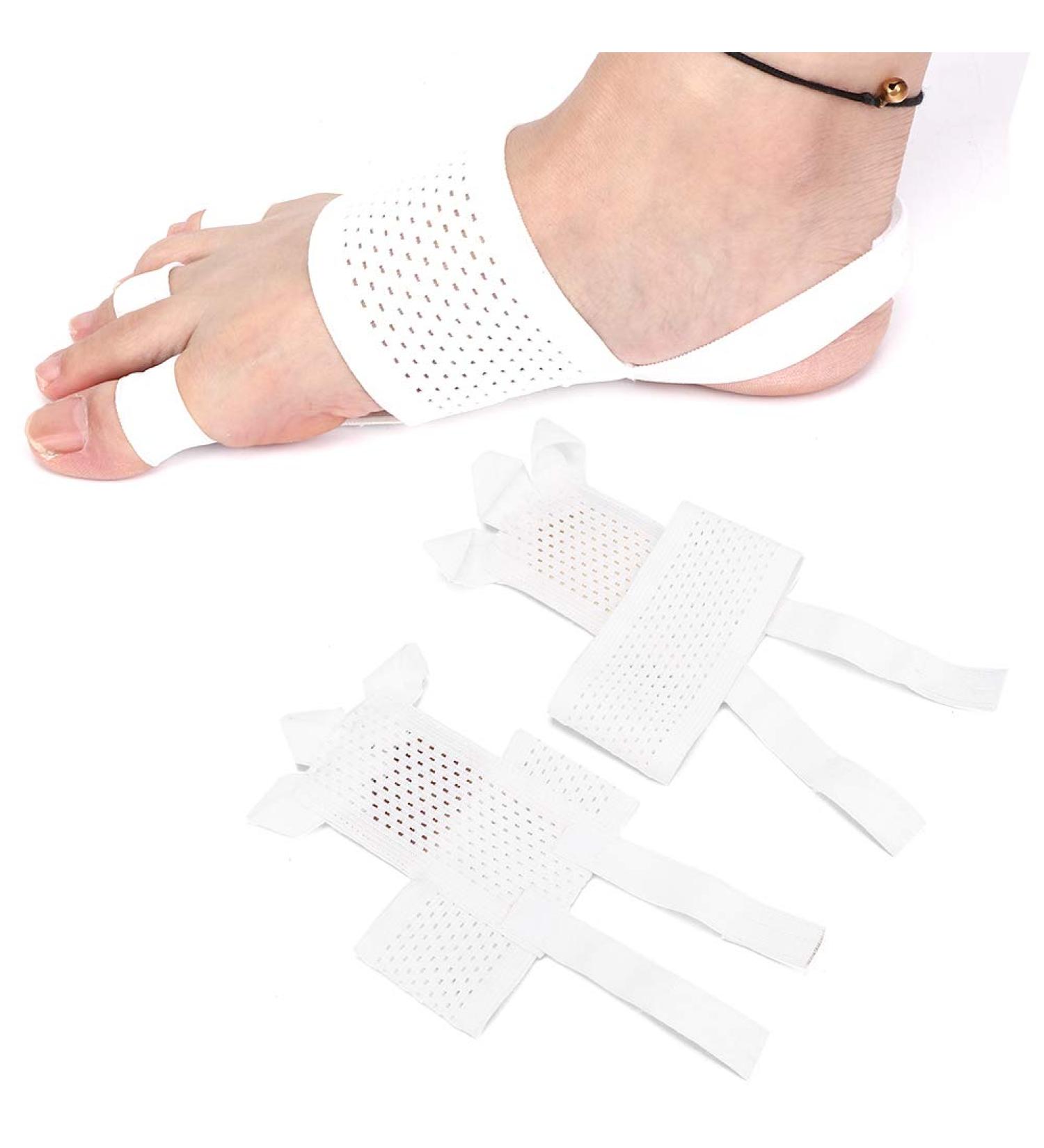 Adjustable Breathable Hallux Valgus Corrector | Non-Surgical Bunion Splint with Toe Separator for Orthopedic Foot Care - Buy Online on GoSupps.com