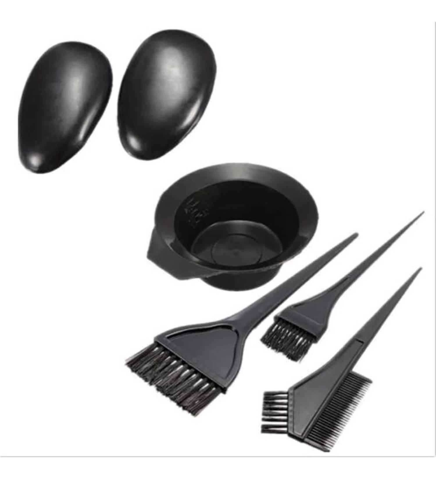 Hair Dye Brush and Mixing Bowl Set Tint Comb for Hair Hair Dye Bowl and Brush Kit DIY Beauty Saloon Kit Coloring Comb and Hair Dyeing Applicator & Styling Accessories - Buy Online on GoSupps.com