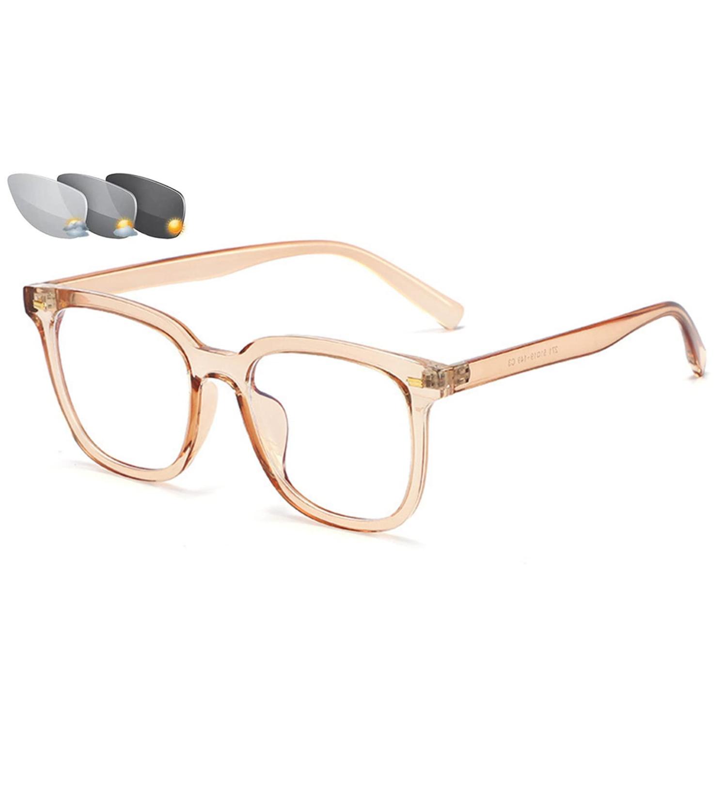 Buy Oversized Photochrome Reading Glasses - Square HD Glare-Free for Men & Women | C3-+1.00 - International Shipping Available - Buy Online on GoSupps.com