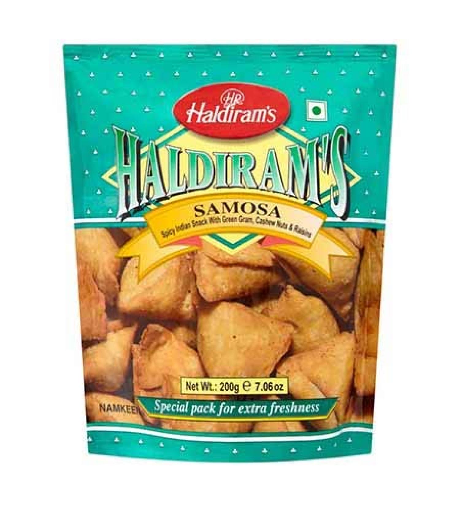 Haldiram's Samosa Lot of 2 Indian collations 200 g