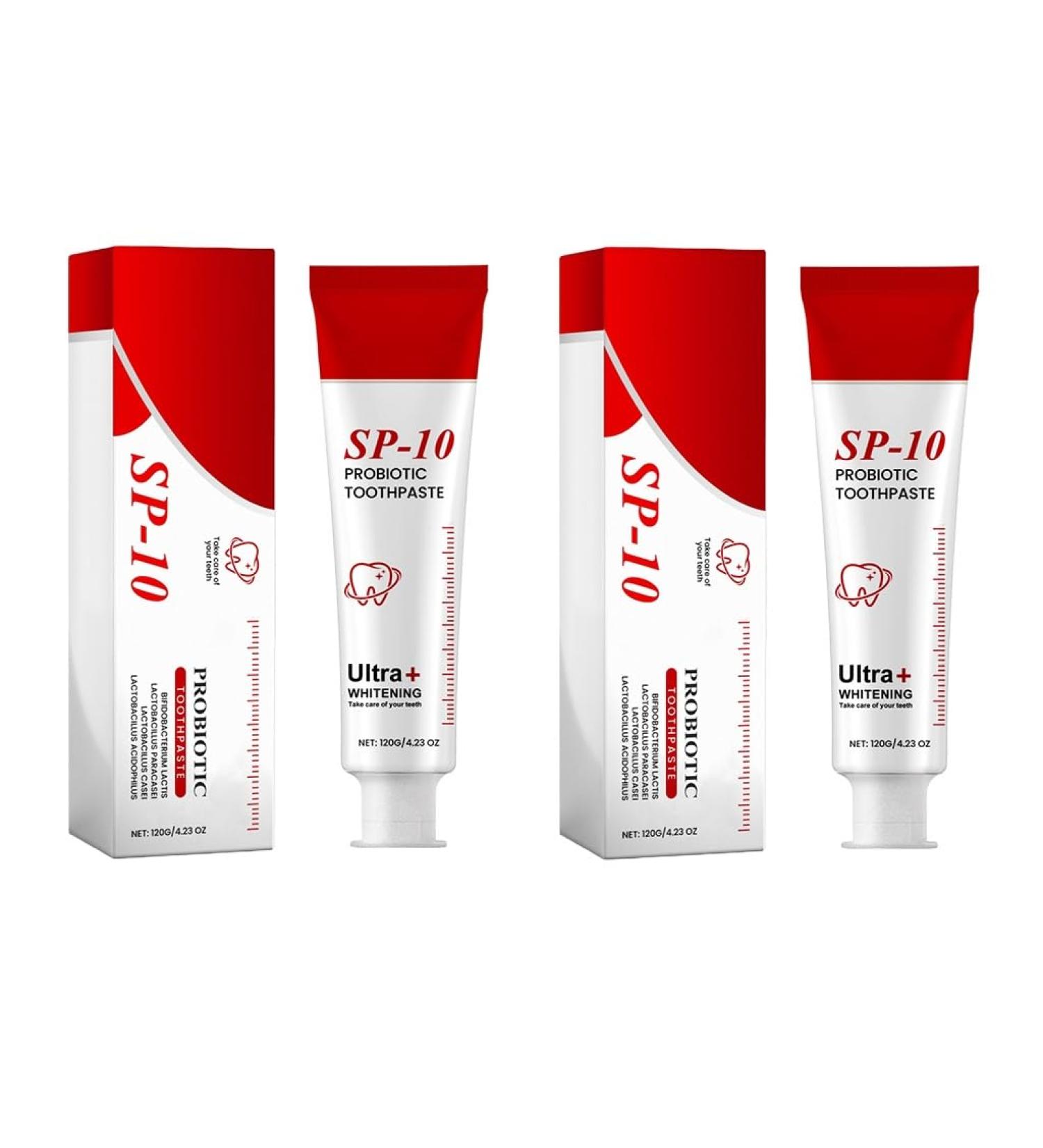 Gentle Cleaning Toothpaste - Daily Oral Care for Fresh Breath Deep Stain Removal & Teeth Brightening Foamy & Easy to Rinse Suitable for All Ages(2PCS) - Buy Online on GoSupps.com
