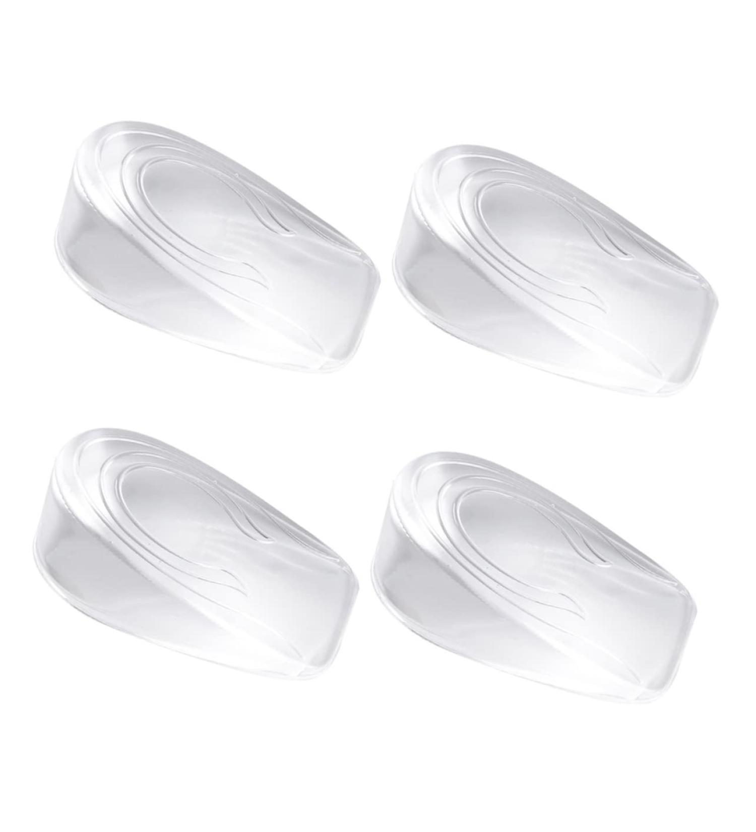 FOMIYES Heightening Insoles for Men - Invisible Heel Cushion Inserts Gel Damping Shoe Pads 2 Pairs of Height Boosting Insoles - Buy Online on GoSupps.com