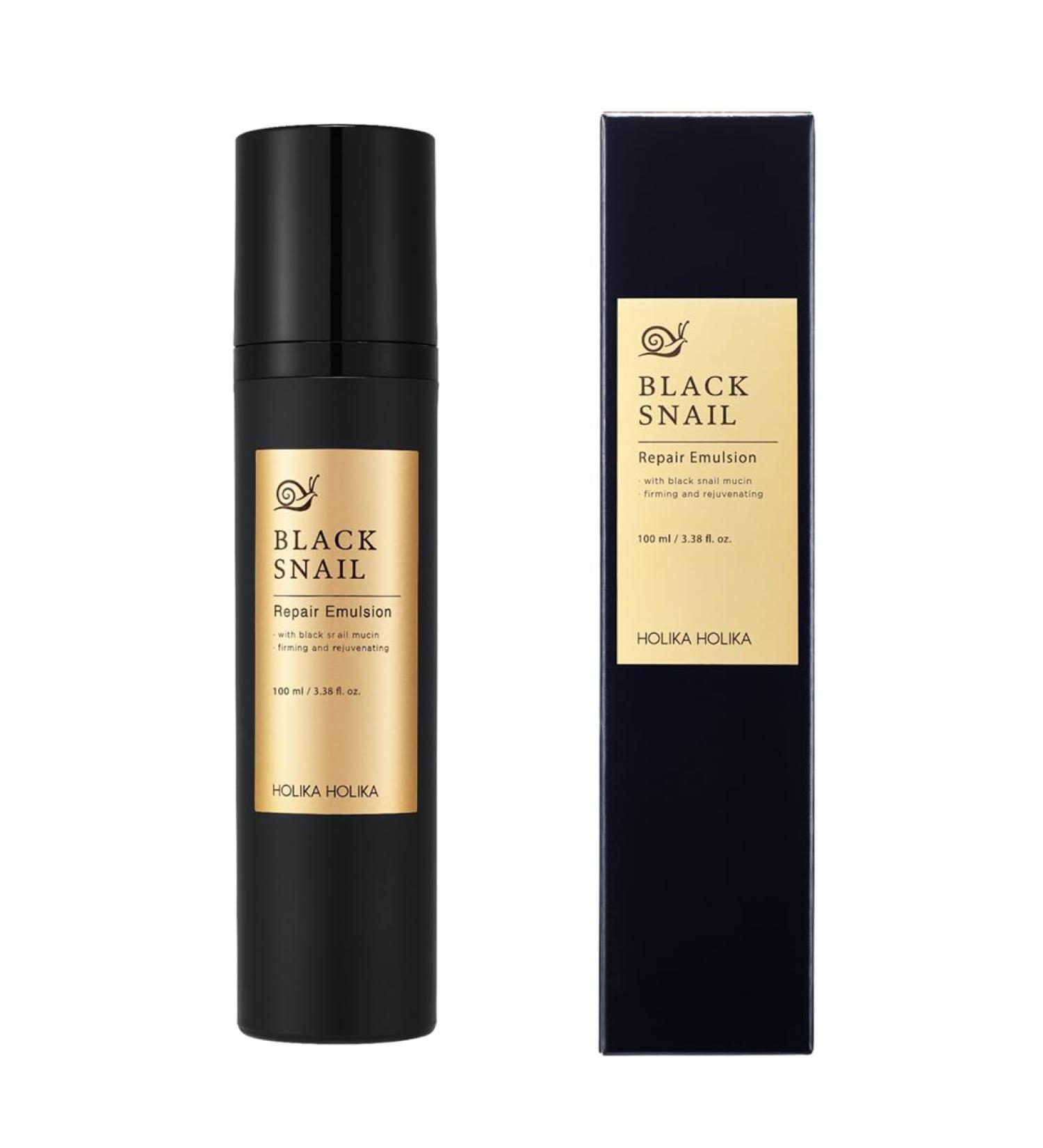 Buy HOLIKA HOLIKA Prime Youth Black Snail Repair Emulsion 100ml - Anti-Aging Lotion for Glowing Skin | International Shipping Available - Buy Online on GoSupps.com