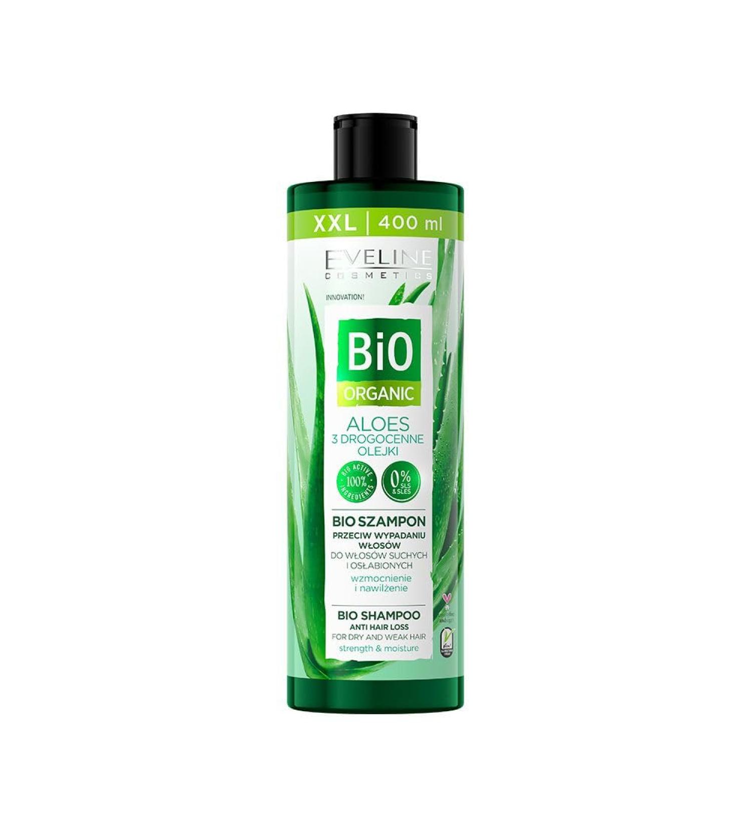 Eveline Cosmetics Bio Organic Shampoo against hair loss 400 ml
