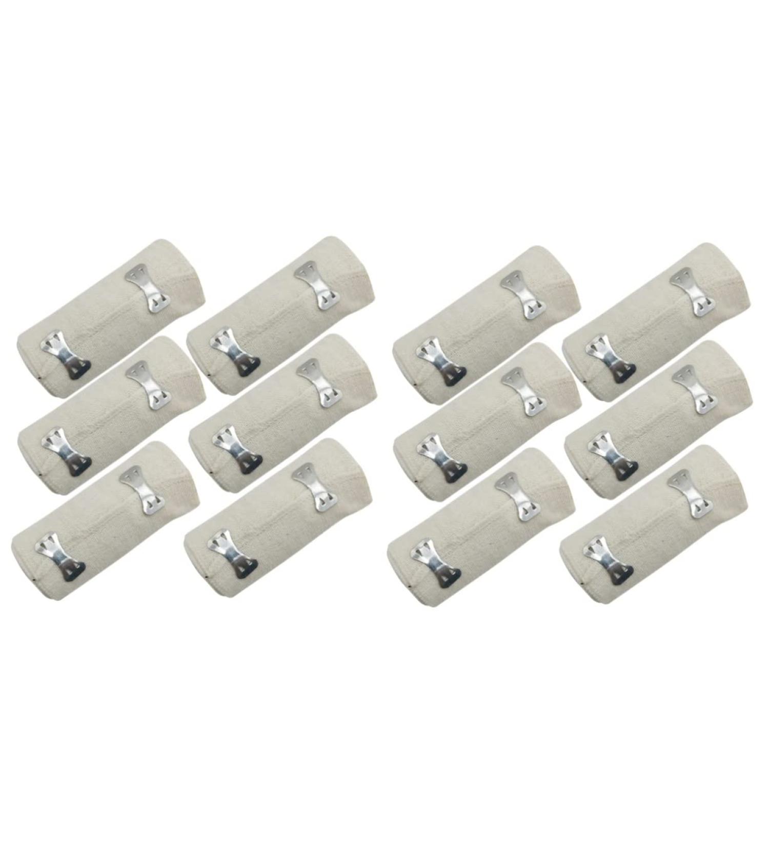 GLEAVI 12 Rolls Athletic Cohesive Wraps School & Medical Supplies | Extra Clips & Non-Woven Closure for School Use - International Shipping Available - Buy Online on GoSupps.com