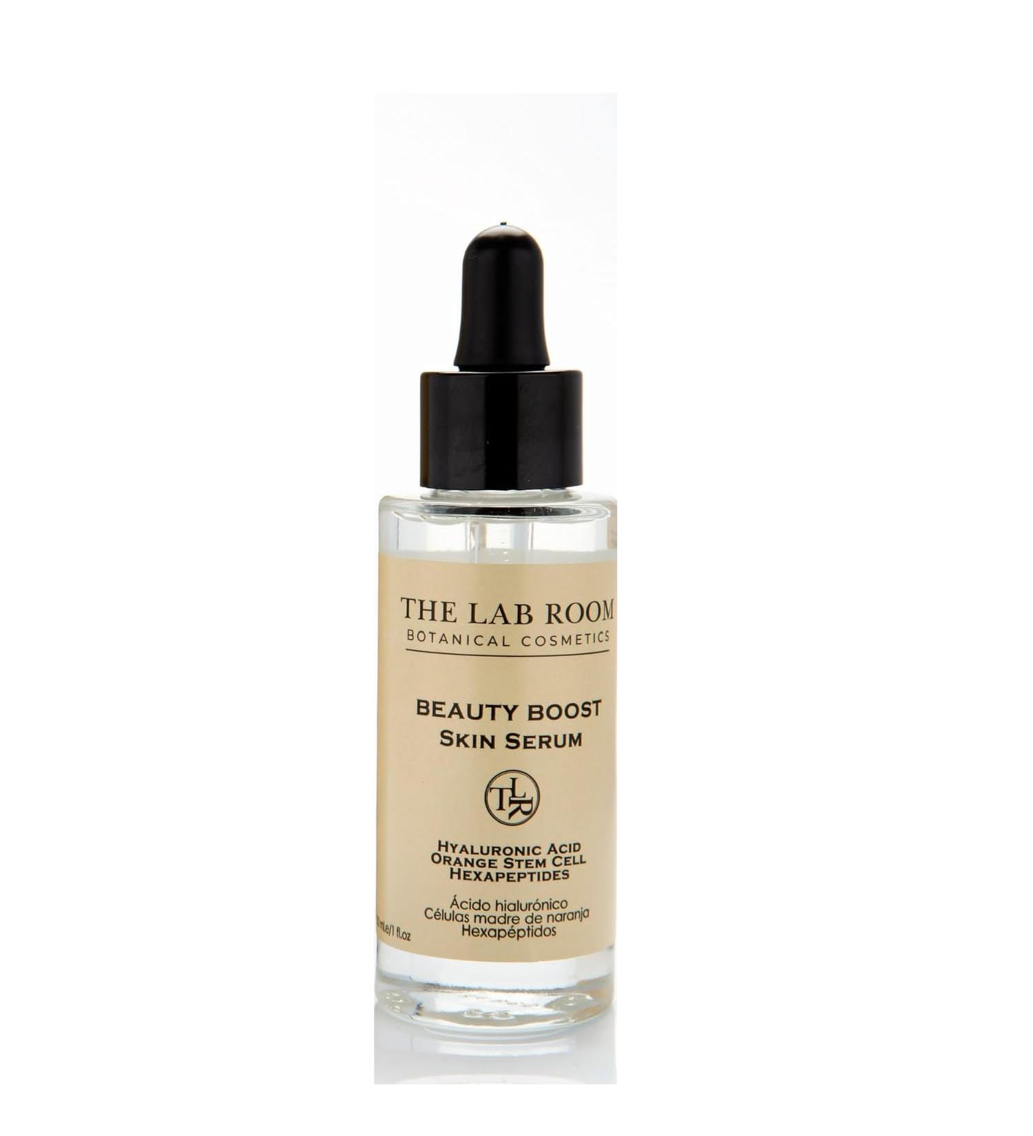  The Lab Room Serum Facial The Lab Room Beauty Boost Serum 30ml Young and luminous skin with anti wrinkle face gel with hyaluronic acid - Buy Online on GoSupps.com