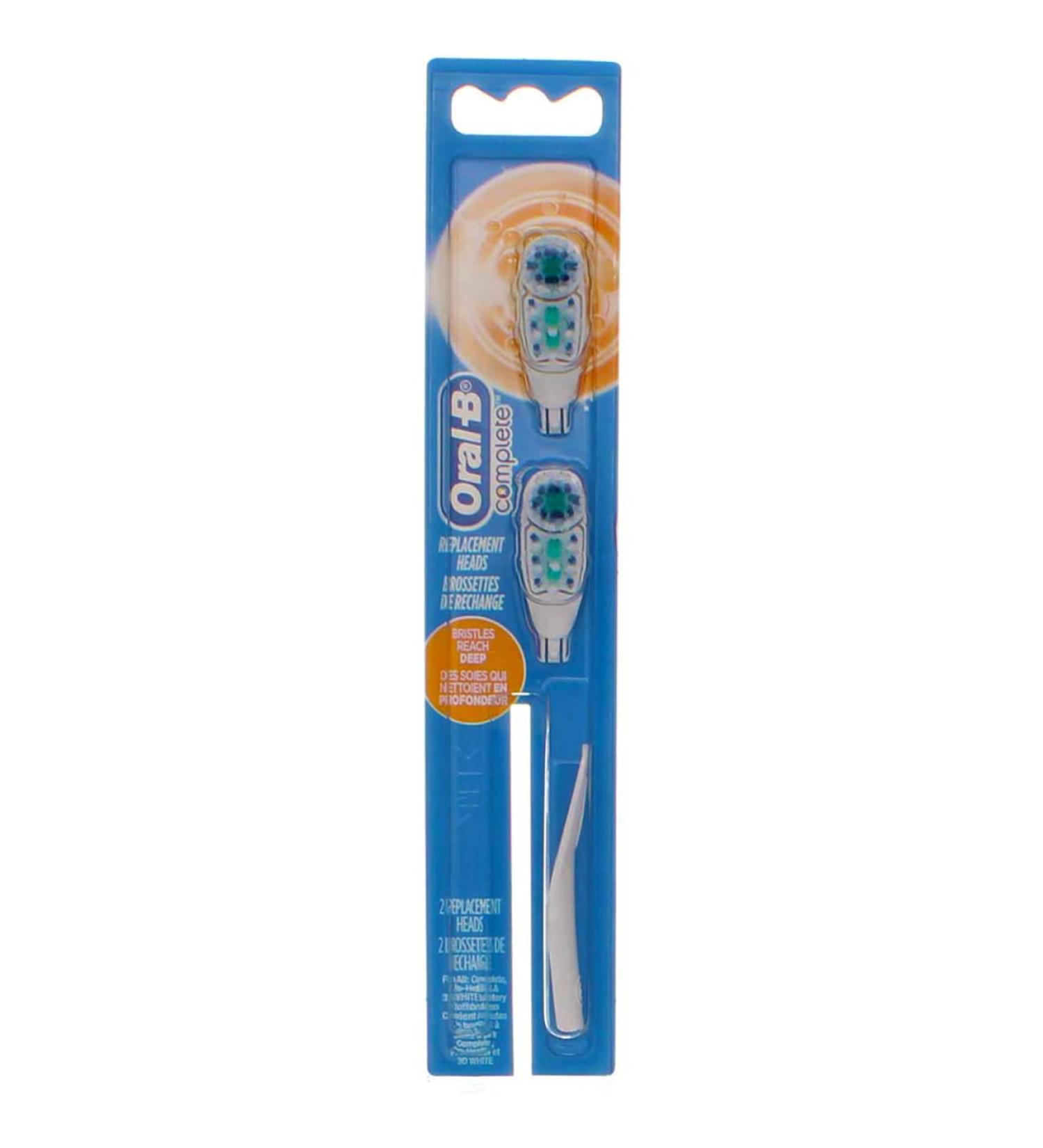 Oral-B Cross Action Power Replacement Brush Heads Soft - 2 Pack (Pack of 4) - Buy Online on GoSupps.com