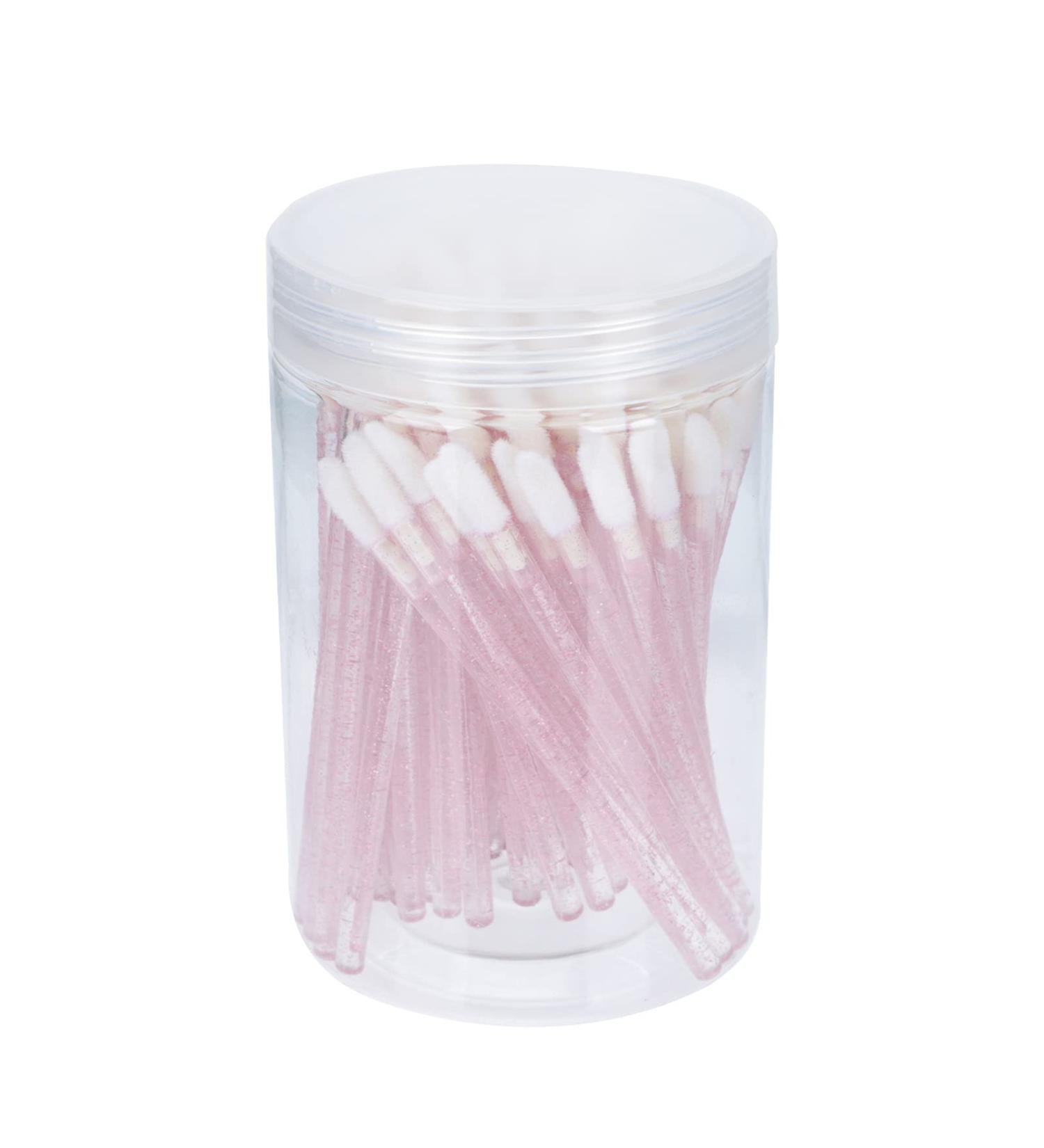 100pcs Pink Lip Brush Set - Premium Lipstick & Lip Gloss Applicator for Flawless Makeup | Makeup Tools & Accessories - Buy Online on GoSupps.com