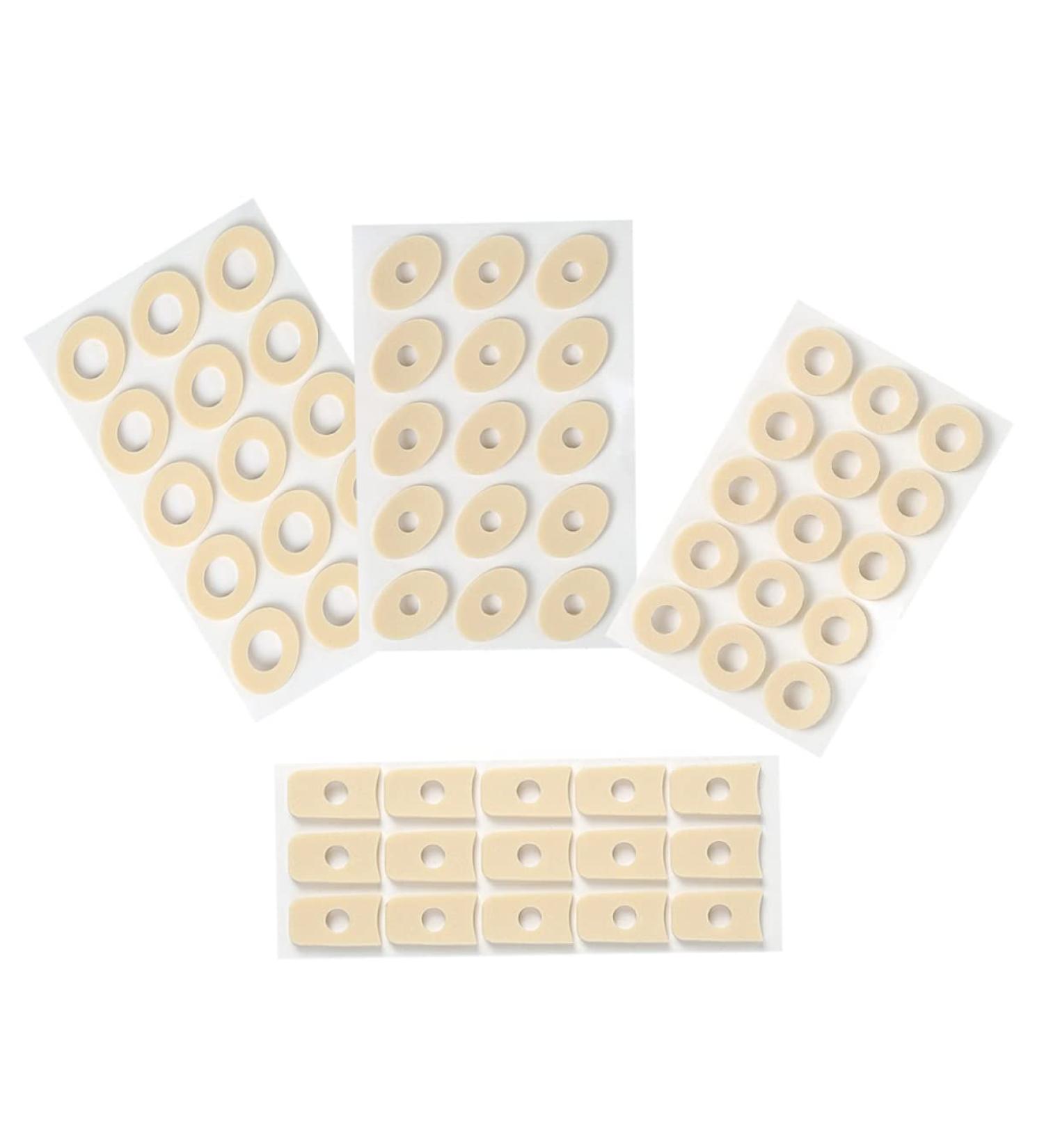 HAPINARY 4sheets Latex Corn Stickers Toe Corn Remover Silicone Gel Corn Pads for Toe Cushions Toe Pads Toe Separator Stickers Cushions Pads Foot Stickers Feet Latex Sponge - Buy Online on GoSupps.com