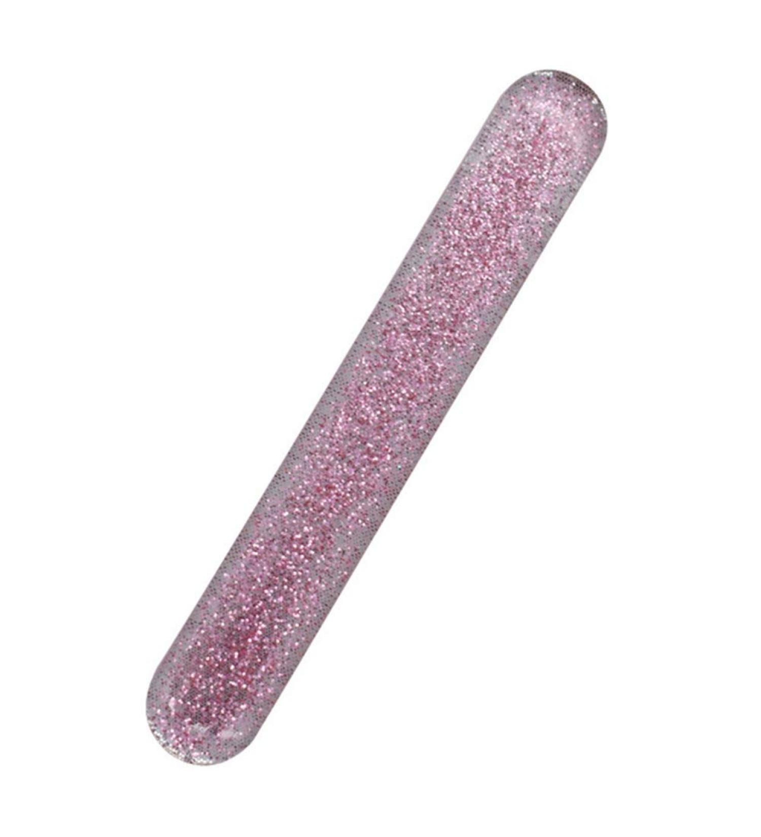 Greethga Crystal Glass Nail Shiner Nano Mini Buffer Block with Portable for Natural Nails Pink - Buy Online on GoSupps.com