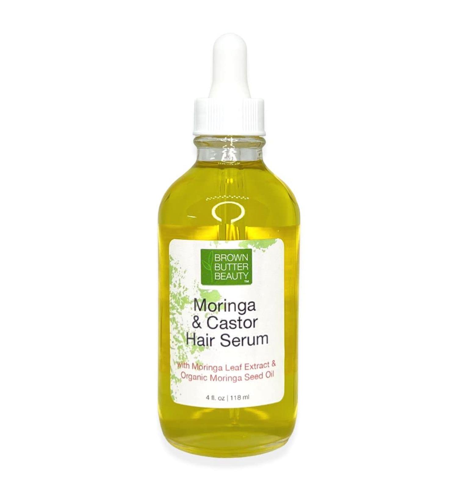 Moringa & Castor Oil Hair Serum | Softening & Conditioning | Promotes Growth for Natural Type 4 Hair | International Shipping Available - Buy Online on GoSupps.com