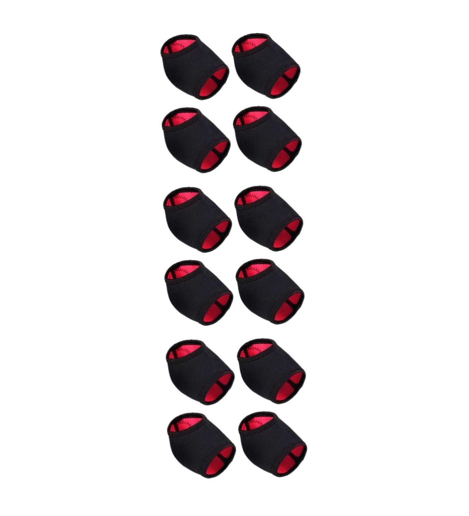 FOMIYES 6 Pairs Heel Socks Breathable Cushion & Protection for Cracked Heels | Thermal Heel Guards for Men & Women - Buy Online on GoSupps.com