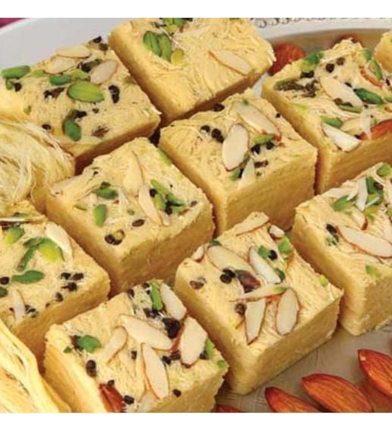 Rakhi Diwali Special (Soan Papdi 300g) Gift Hamper for Brother Sister Delicious Indian Traditional Sweets Best Gift For All Occasions Tasty Treat For Family & Friends Sold By Kidzbuzz - Buy Online on GoSupps.com
