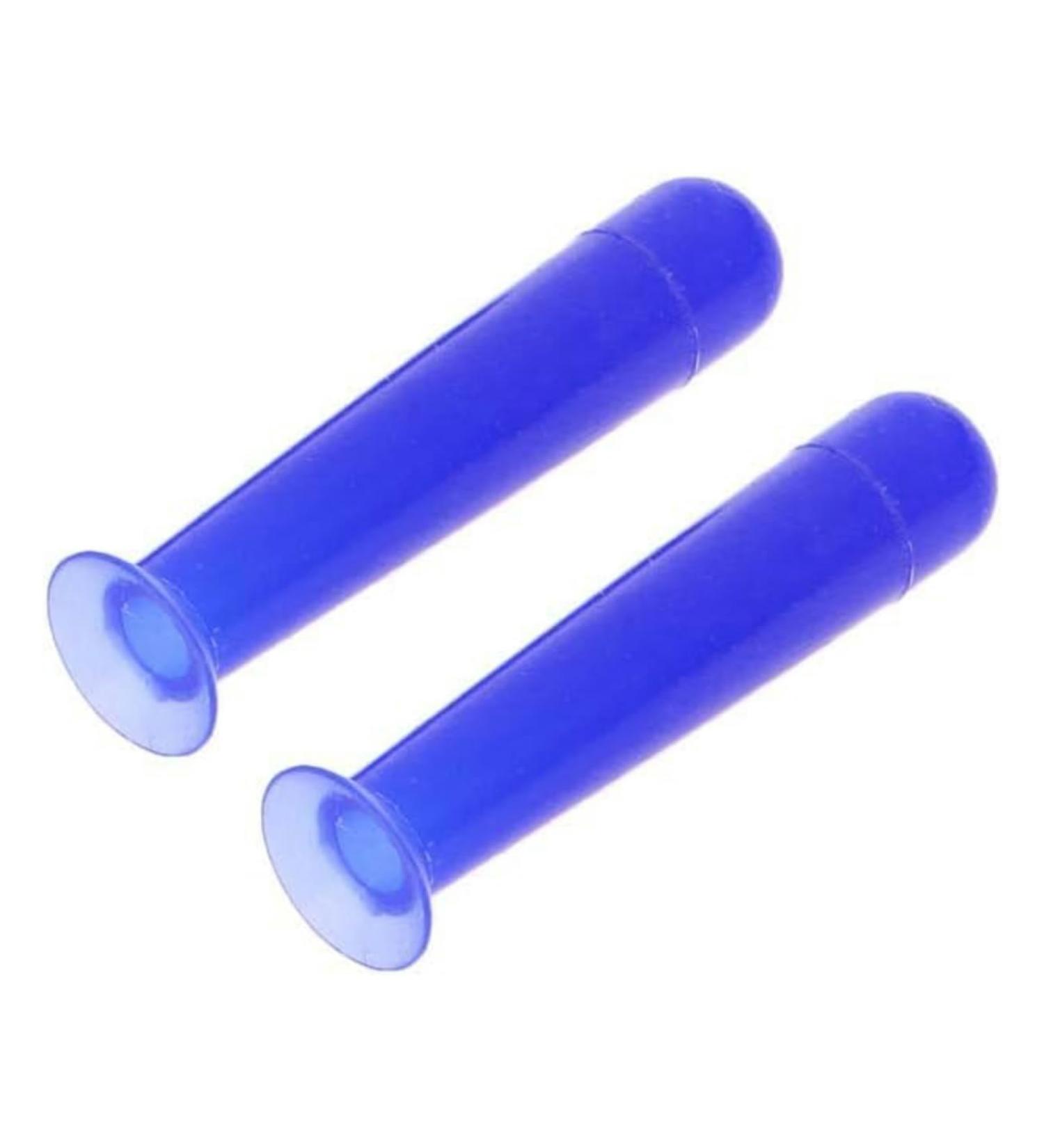 JOWXSX Silicone Contact Lens Container - RGP Insert & Remover Suction Cups | Health Accessories (2 Pack) - Blue - Buy Online on GoSupps.com