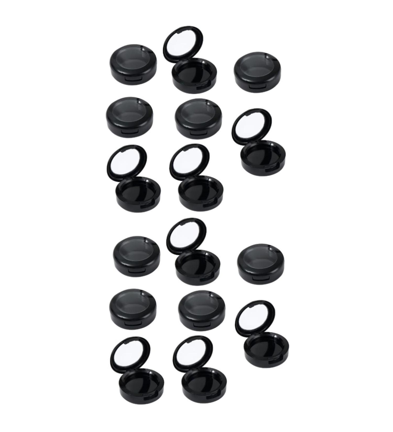 FRCOLOR 16 Pcs Cosmetic Storage Box Set - Stylish Black Organizers (3.8cm x 3.8cm) - Perfect for Makeup & Beauty Essentials - Buy Online on GoSupps.com
