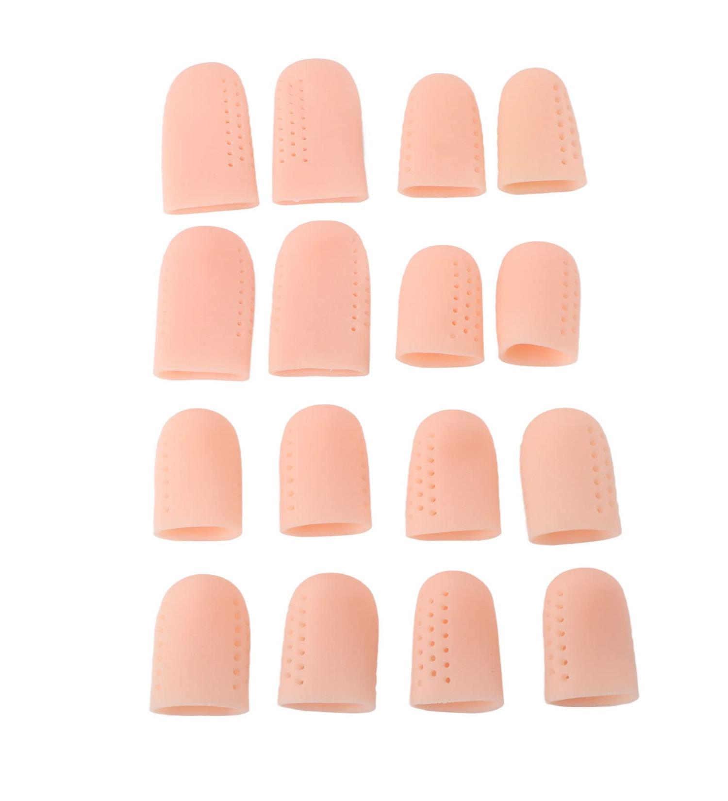 8 Pairs of Silicone Big Toe Caps | Toe Protection for Corns & Blisters | Pain Relief & Ingrown Toenail Care - Buy Online on GoSupps.com