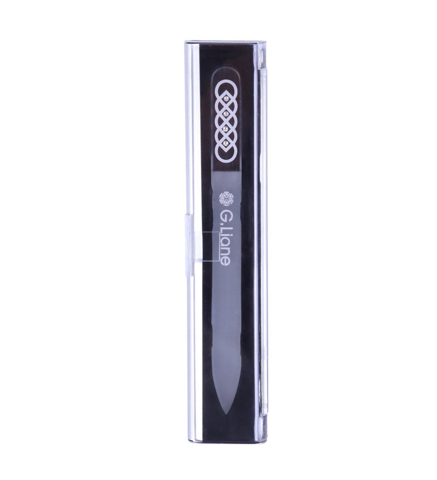 G.Liane Glass Nail File With Genuine Qualified Crystals Professional Crystal Fingernail Files In Aluminum Case Perfect Manicure Set For Women Men Kids Nail Care Gift Set (Silver Celtic) - Buy Online on GoSupps.com