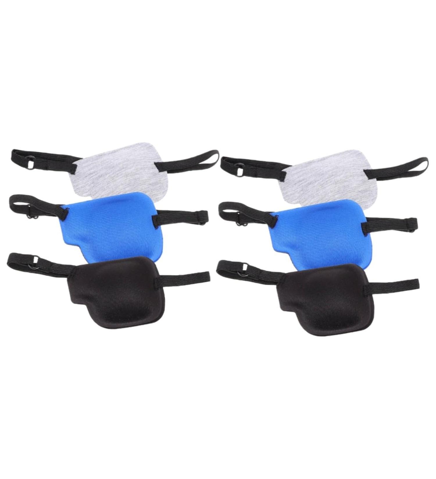Gogogmee 6 Pcs Single Eye Mask Eye Patch Blindfolds for Adults Portable Eye Protector Goggles Polyester - Buy Online on GoSupps.com