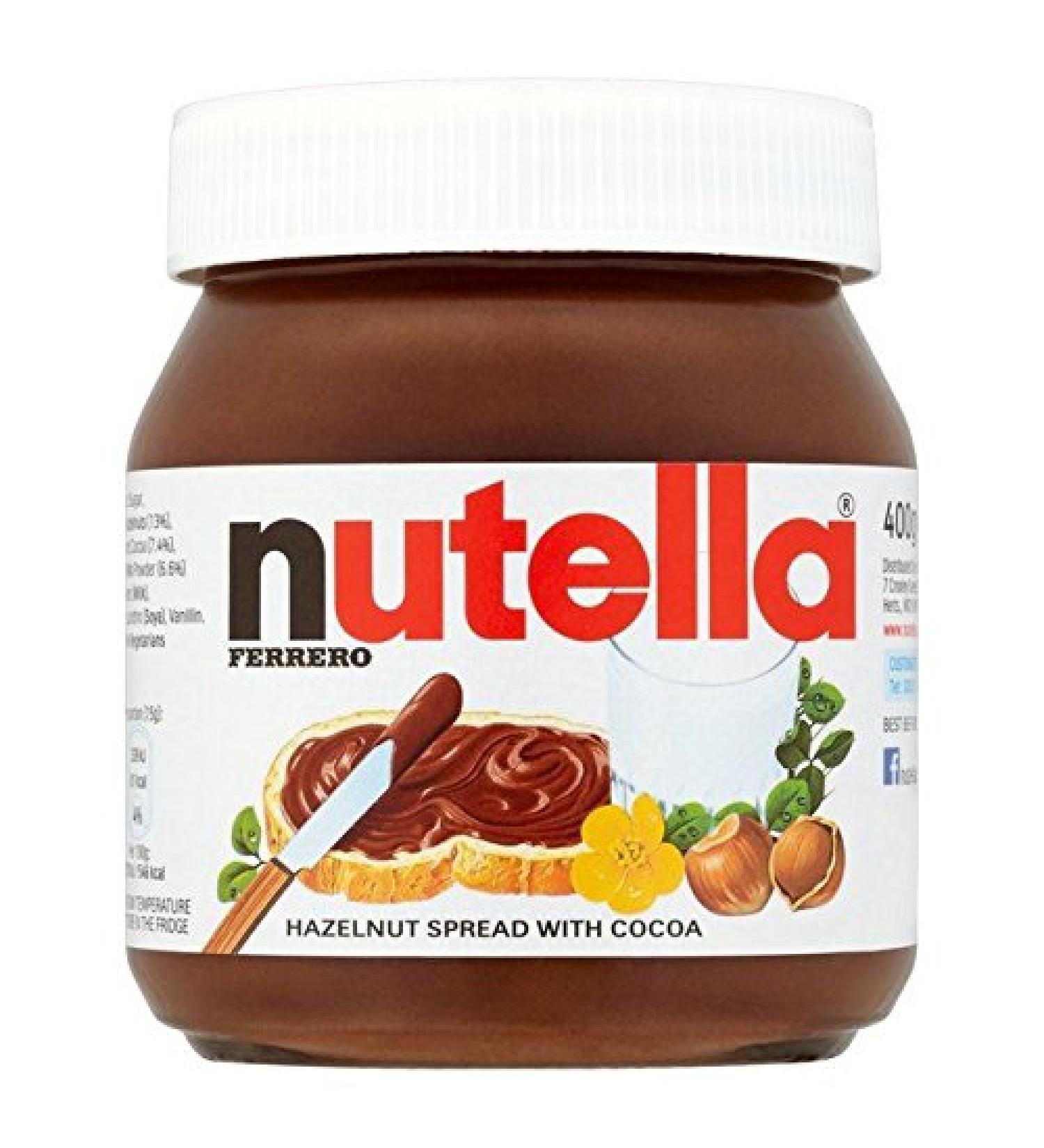 Nutella Hazelnut Chocolate Spread 400g - Pack of 6