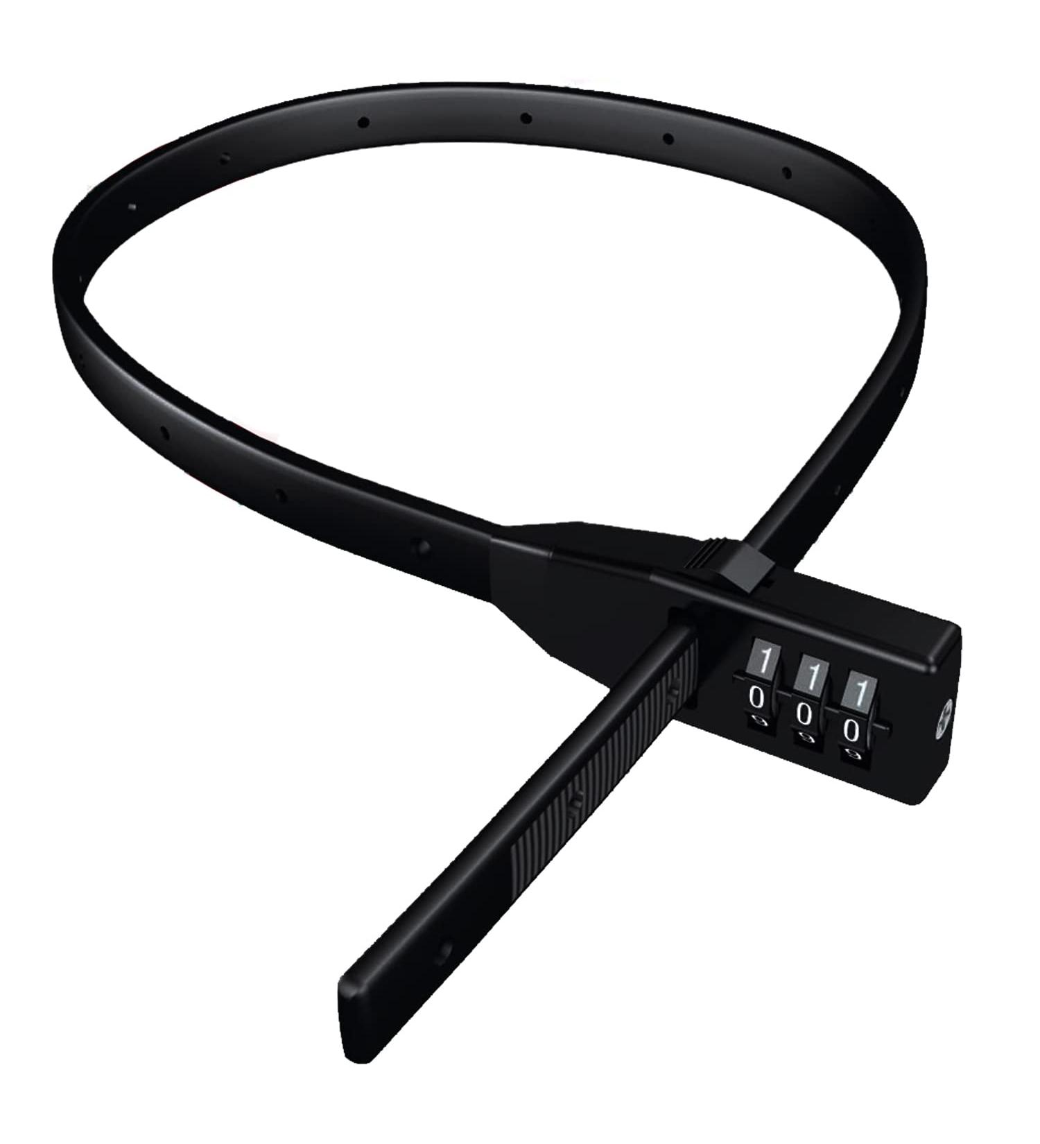 High-Security Power Plant Bicycle Lock - 4-Digit Combo Cable Lock for Bikes Scooters & Tricycles | International Shipping - Buy Online on GoSupps.com