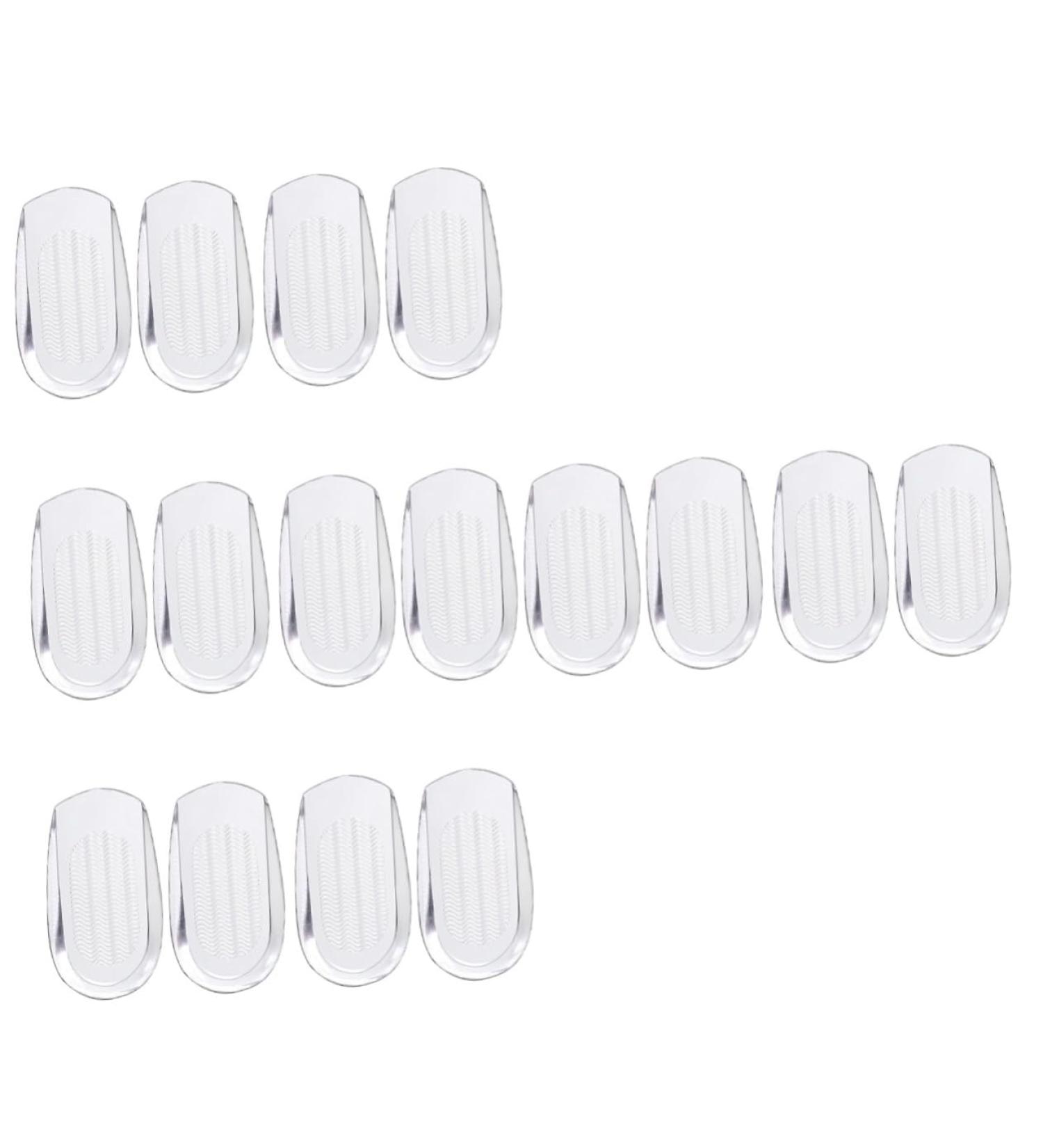 GLEAVI Heel Pad Inserts - 8 Pairs Cushion Support for Men & Women | Gel Heel Cups Grips & Plantar Insoles for Sneakers & Comfort - Buy Online on GoSupps.com