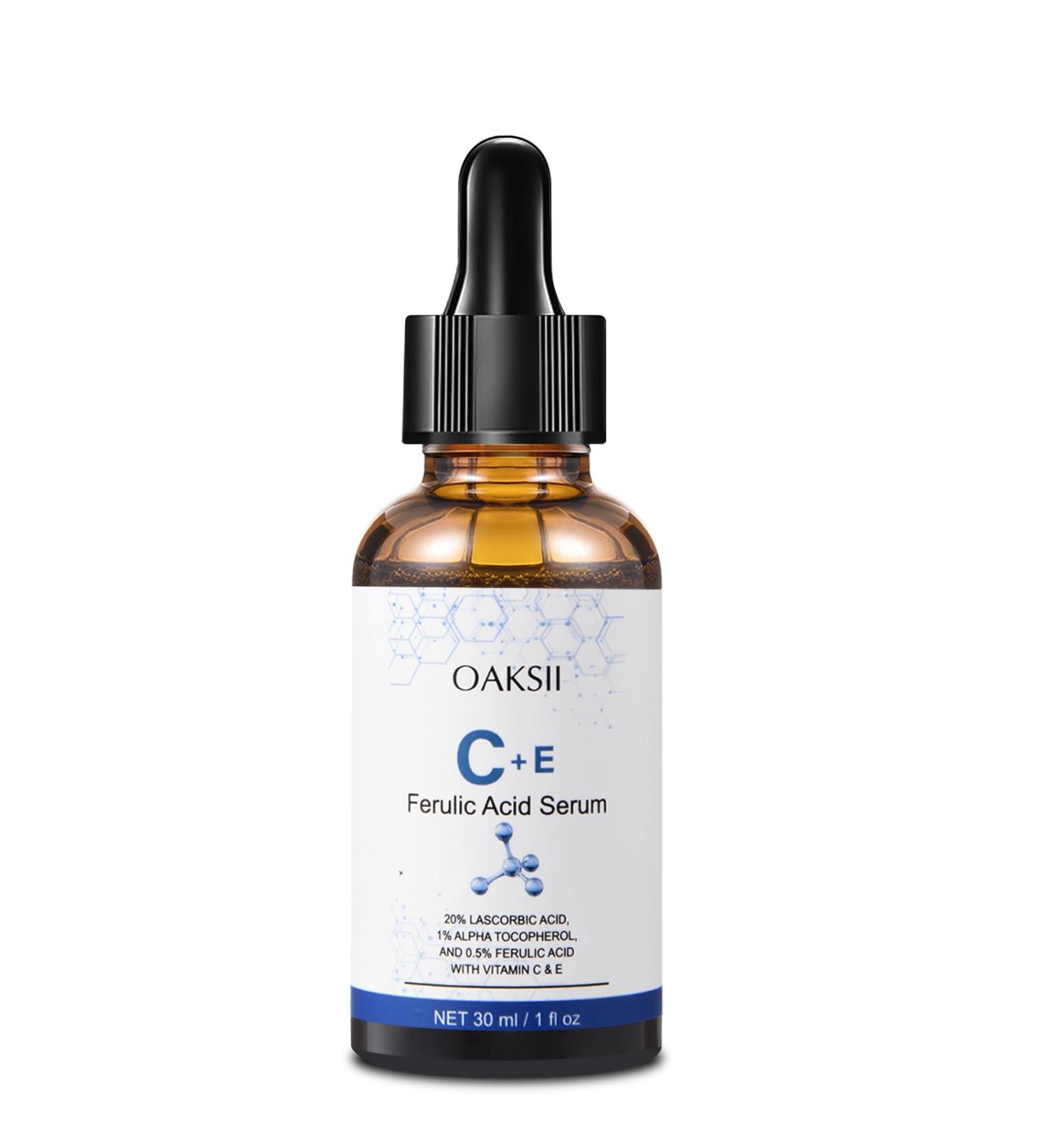 Advanced Skin Care 20% Vitamin C E Ferulic Acid Serum - Anti-Aging Face Serum for Radiant Skin | 1 Oz - Buy Online on GoSupps.com