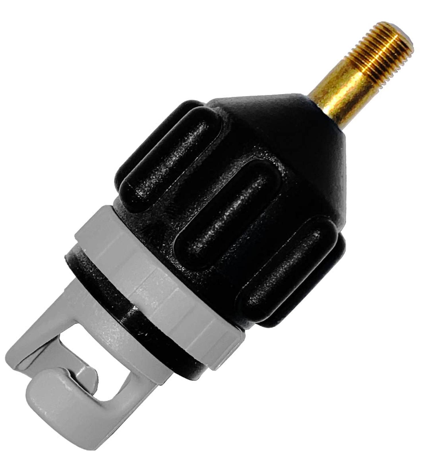 Abrazo SUP Electric Pump Adapter - Fast Inflation Schrader Valve for SUPs, Boats, Kayaks | Works with Electric & Bike Pumps - Buy Online on GoSupps.com