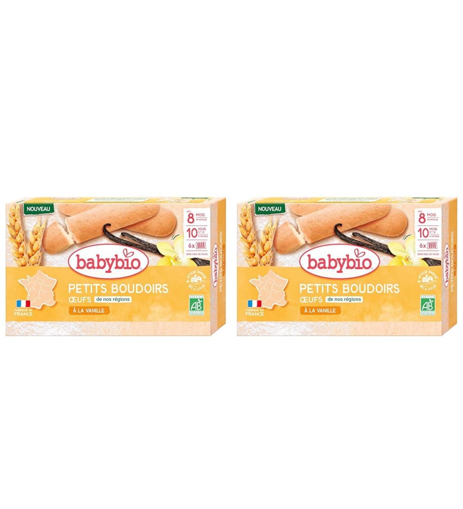BabyBio - Biscuits Croissance d s 15 mois (Lot de 2)