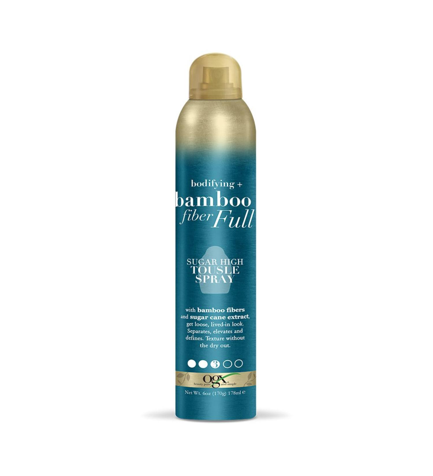 OGX Bodifying Bamboo Fiber Tousle Spray 6 oz - Volumizing & Texturizing Hair Styling Product - Buy Online on GoSupps.com