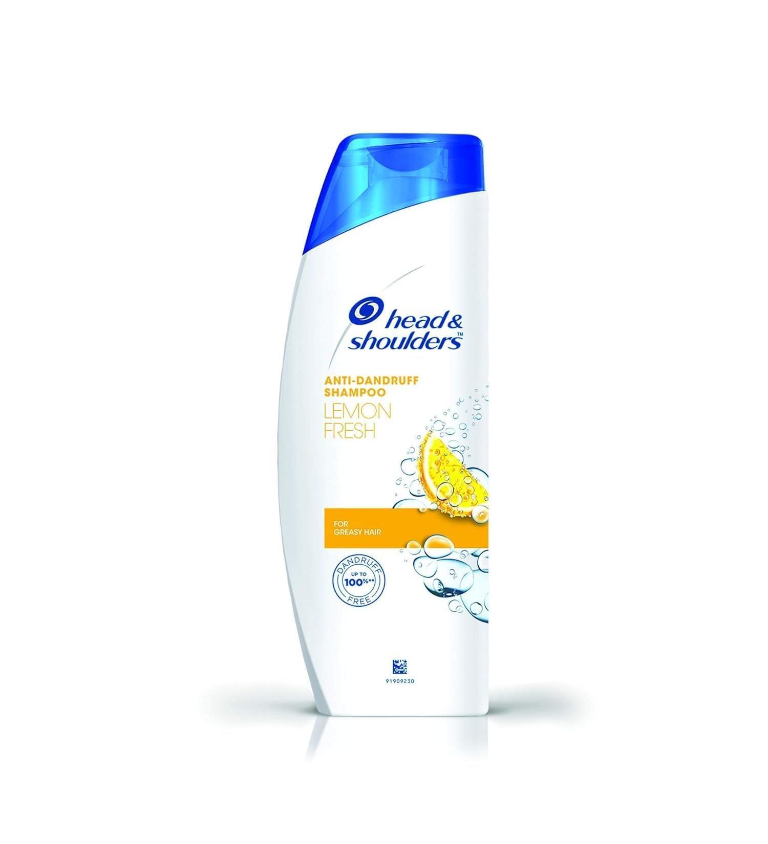 Head & Shoulders Lemon Fresh Anti-Dandruff Shampoo 180 ML - Best for Dandruff Relief | Buy Online Internationally - Buy Online on GoSupps.com