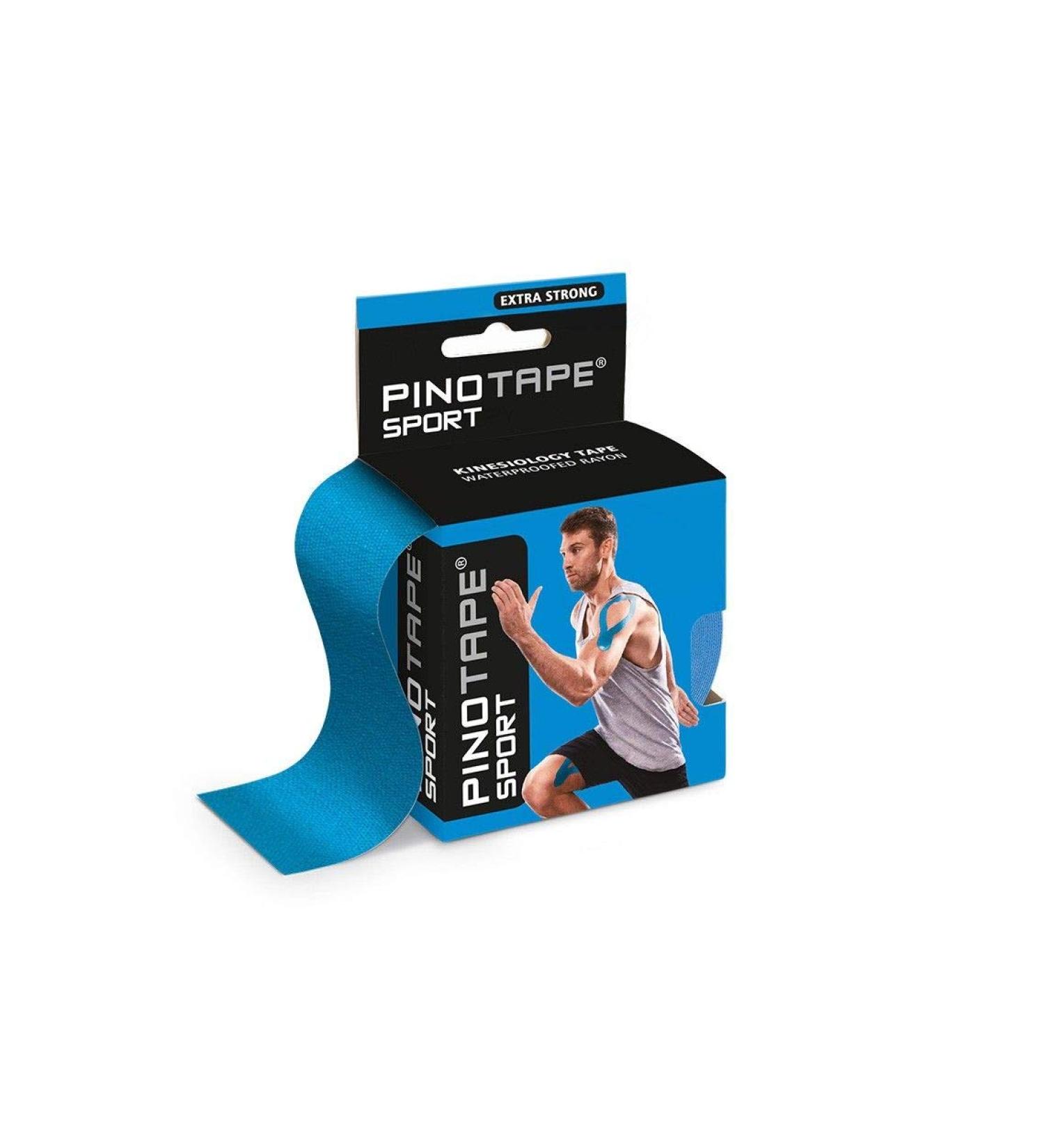 PINOFIT Pinotape Sport kinesiological tape cm xm skin-friendly blue 5 meters 1