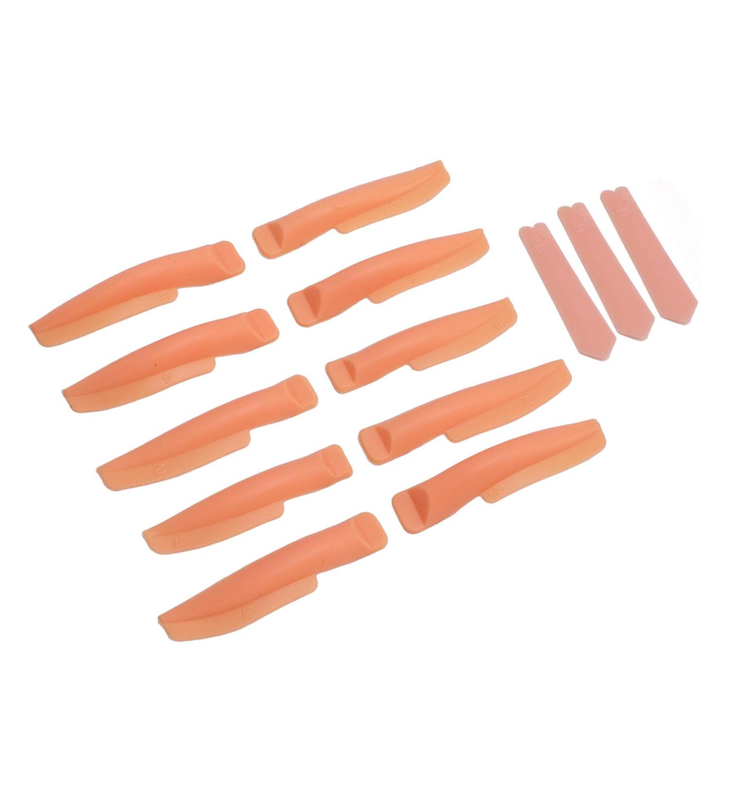 Sonew Silicone Lash Pads Rods Set - 5 Sizes Eyelash Perm Kit for Curly Eyelashes Reusable & Washable Eyelash Curler Pads International Shipping Available - Buy Online on GoSupps.com