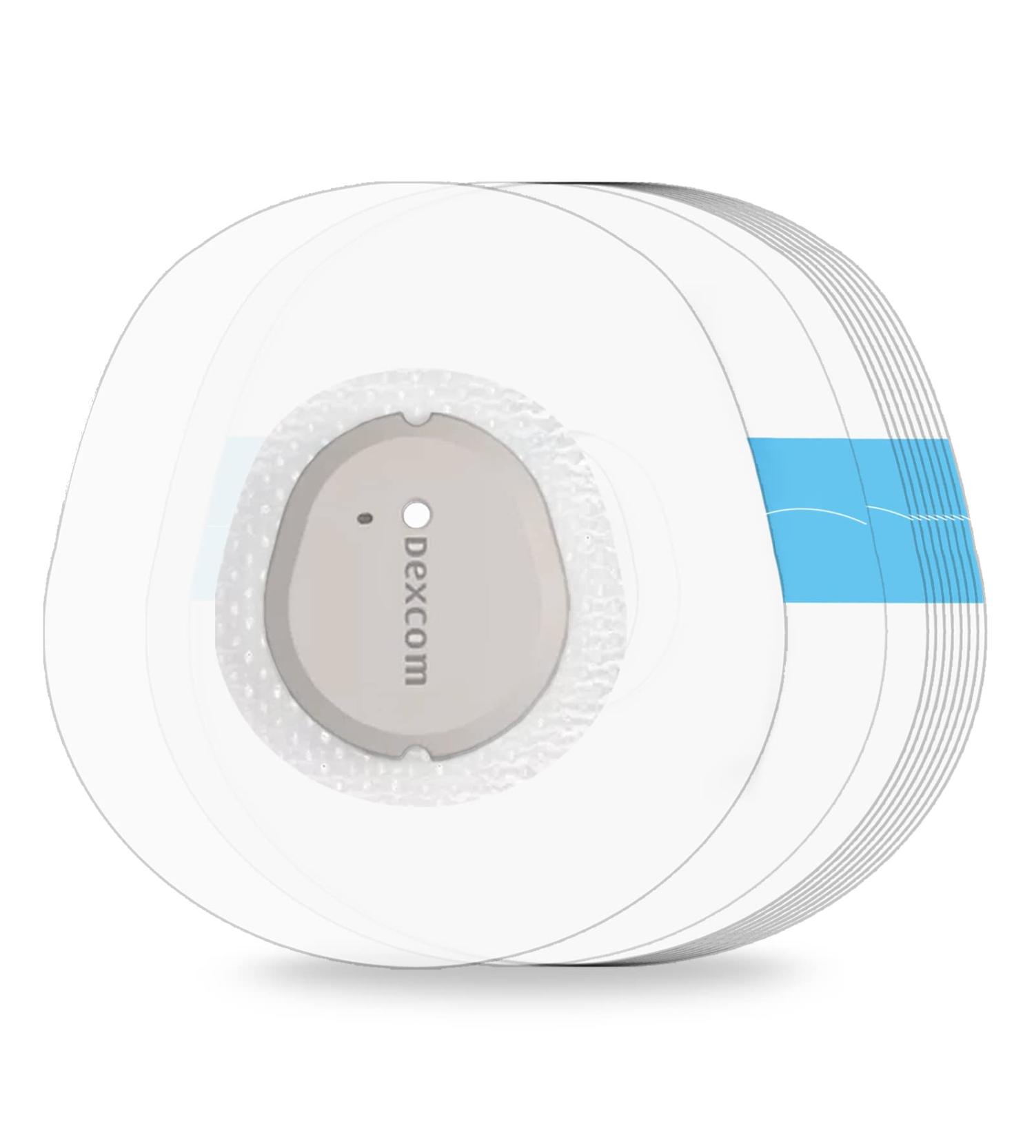 Dexcom G7 Adhesive Patches 45-Pack - Waterproof, Latex-Free & Long Lasting | Easy Application, Breathable & Skin Friendly - Blue - Buy Online on GoSupps.com