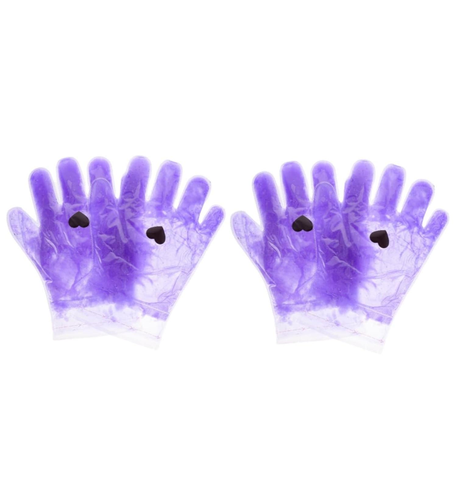 FRCOLOR 2 Pairs Hand Wax Set Foot Wax Set Nail Art Gel Paraffin Bags Mitts Covers Foot Wrapping Cover Clear Gloves Sheer Gloves Wax Warming Cover Paraffin Wax Film Wax Bag Simple Piguet - Buy Online on GoSupps.com