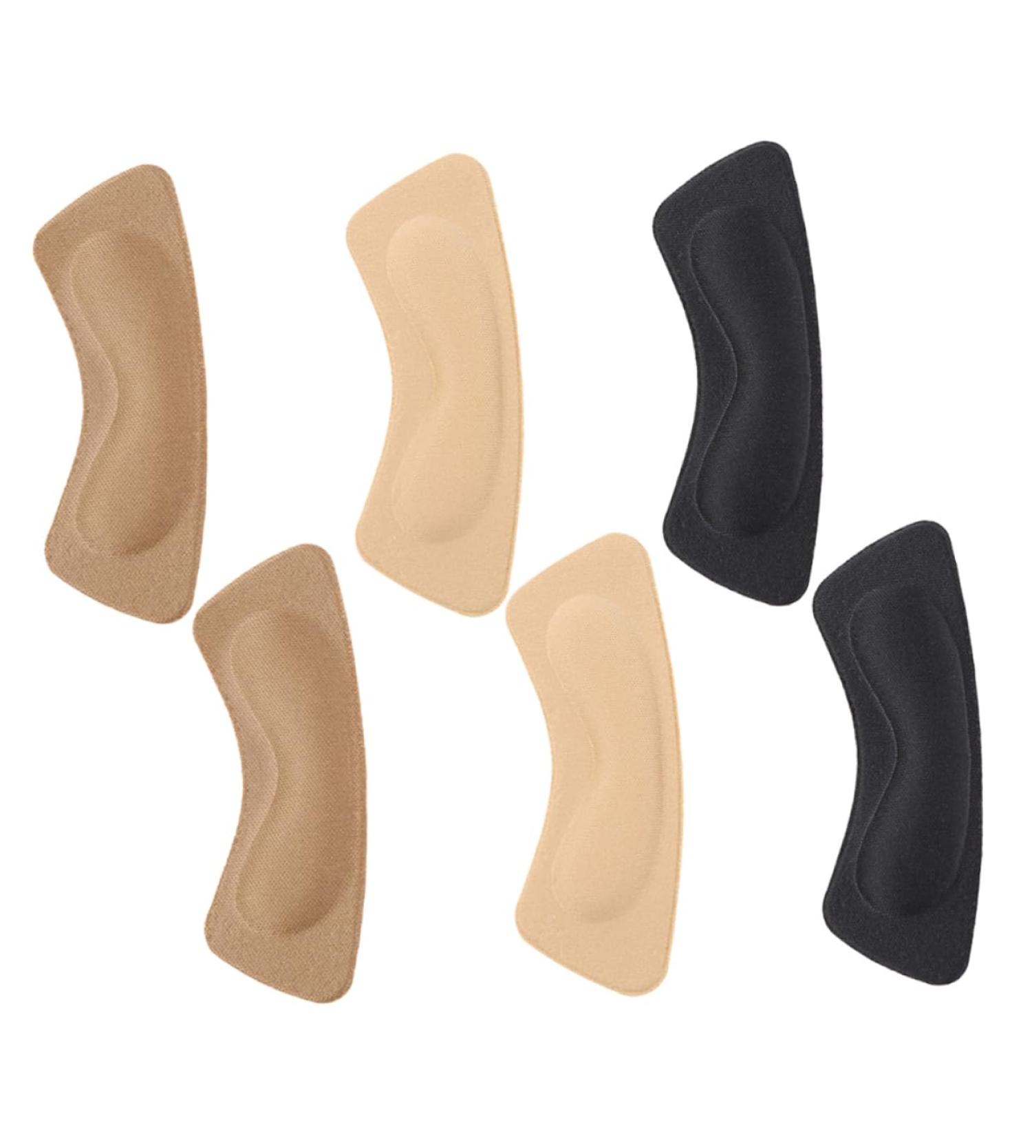 Mobestech 6 Pairs Foot Pads for Shoes - Soft Sponge Toe Fillers & Foot Care Stickers for Big Shoe Filler & Heel Support - International Shipping Available - Buy Online on GoSupps.com