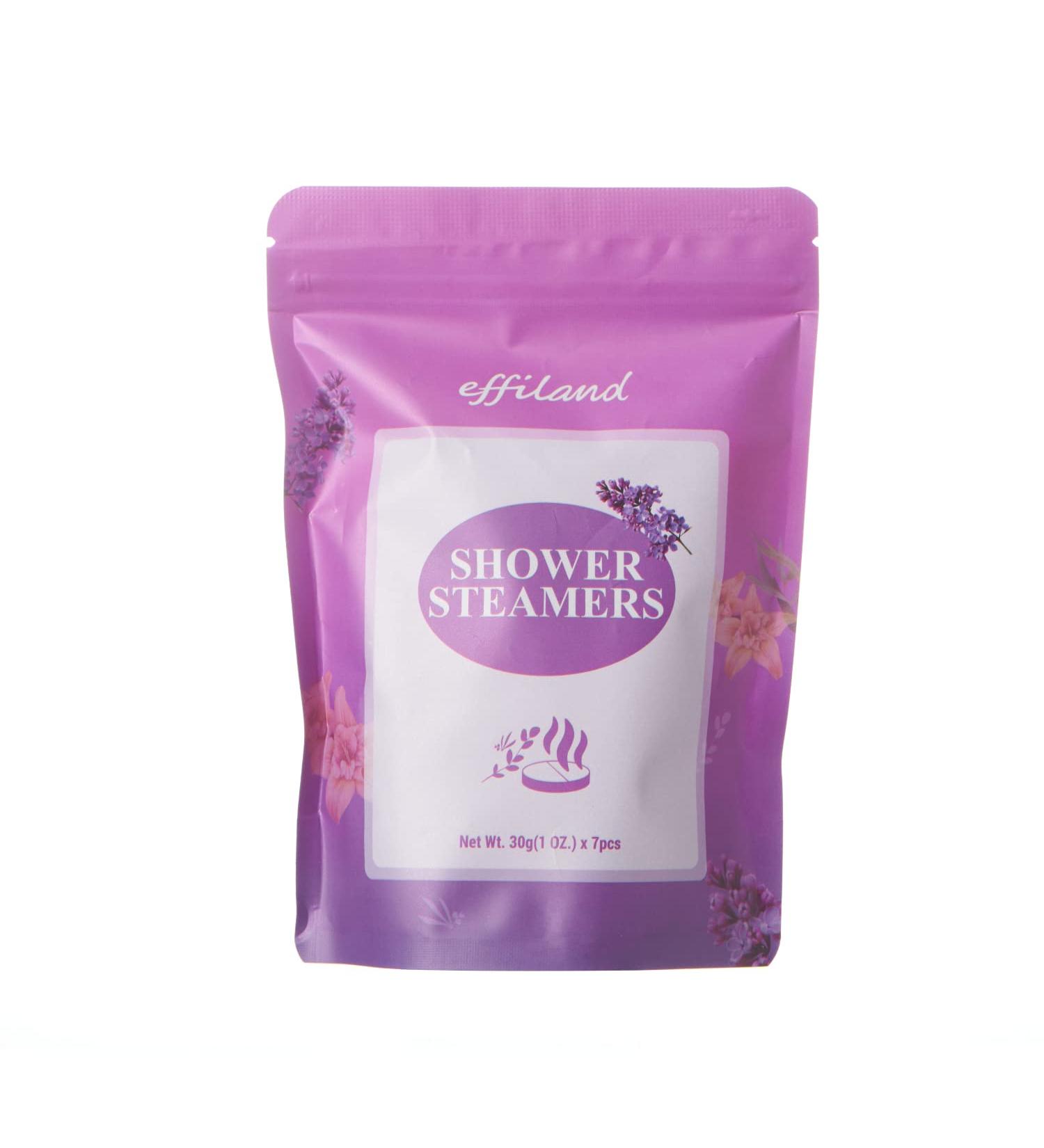 EFFILAND Flower Shower Steamers - 7pcs Bag of Aromatherapy Seed Infused Tablets - Buy Online on GoSupps.com