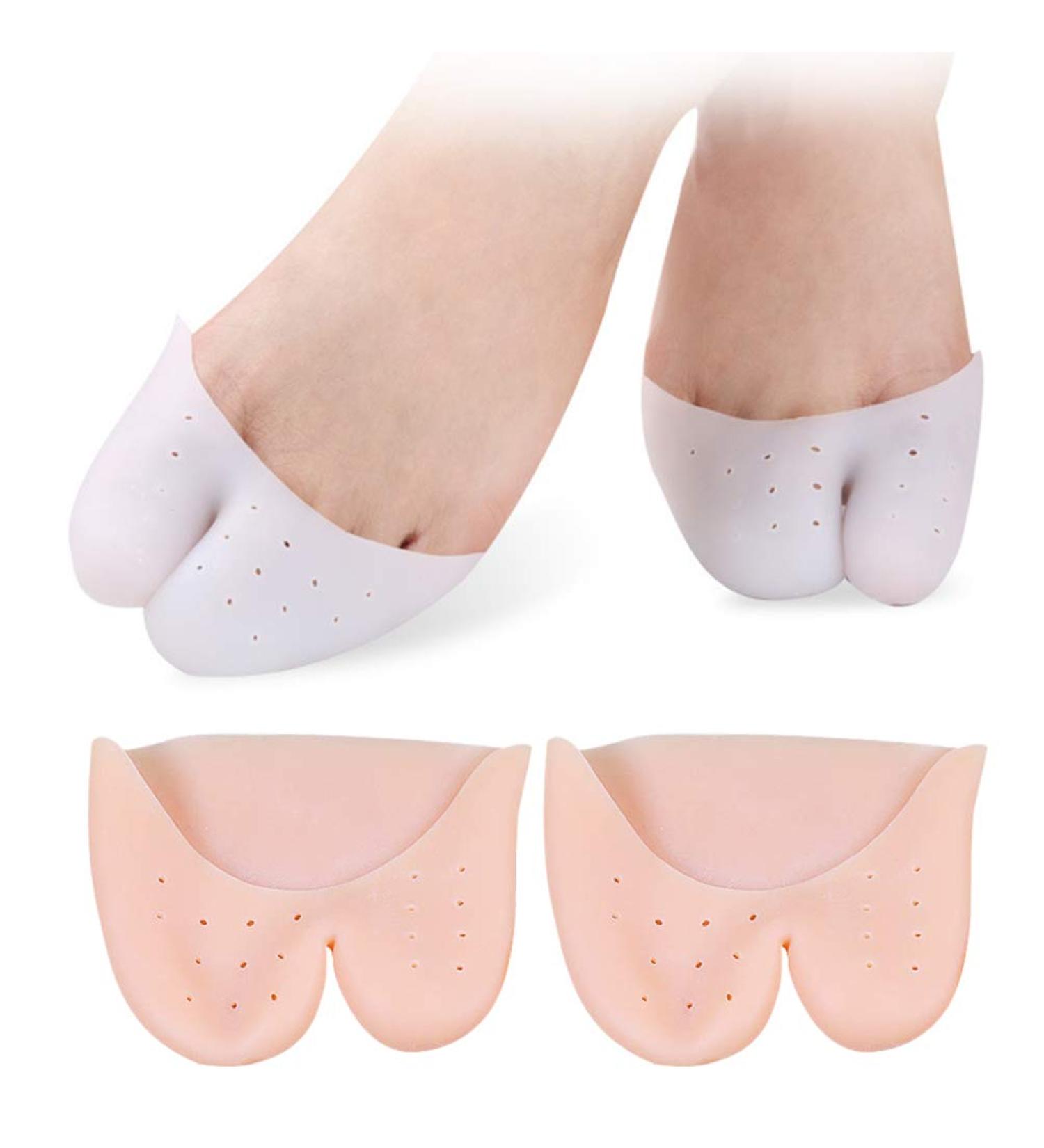 Buy 2 Pairs Gel Toe Caps - Soft Shoe Covers & Big Toe Protectors for Comfortable Walking | International Shipping Available - Buy Online on GoSupps.com